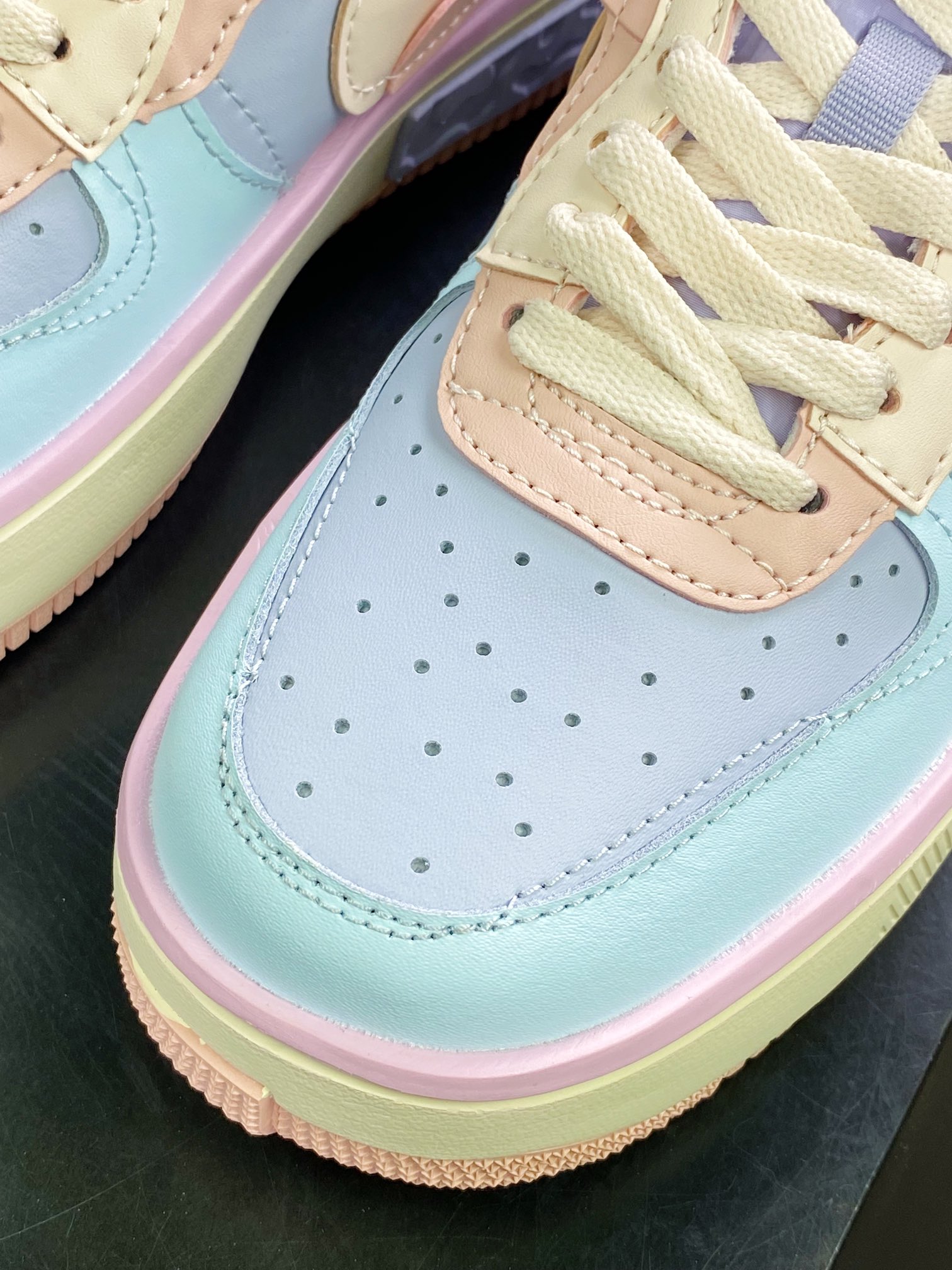 220 Wmns Air Force 1 Fontanka"Light Blue/Sakura Pink/Purple"空军一号CW6688-608