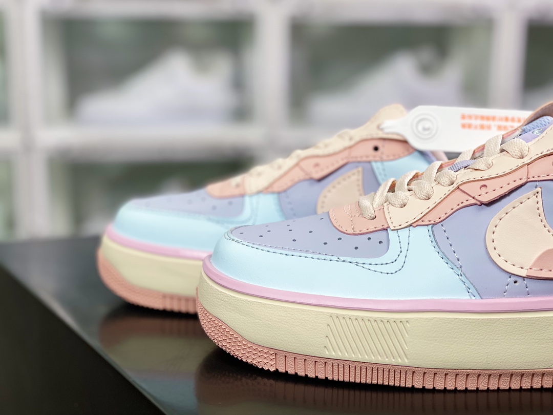 220 Wmns Air Force 1 Fontanka"Light Blue/Sakura Pink/Purple"空军一号CW6688-608