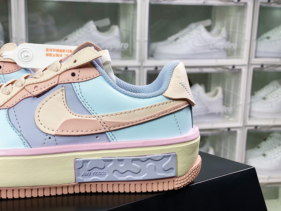 220 Wmns Air Force 1 Fontanka"Light Blue/Sakura Pink/Purple"空军一号CW6688-608