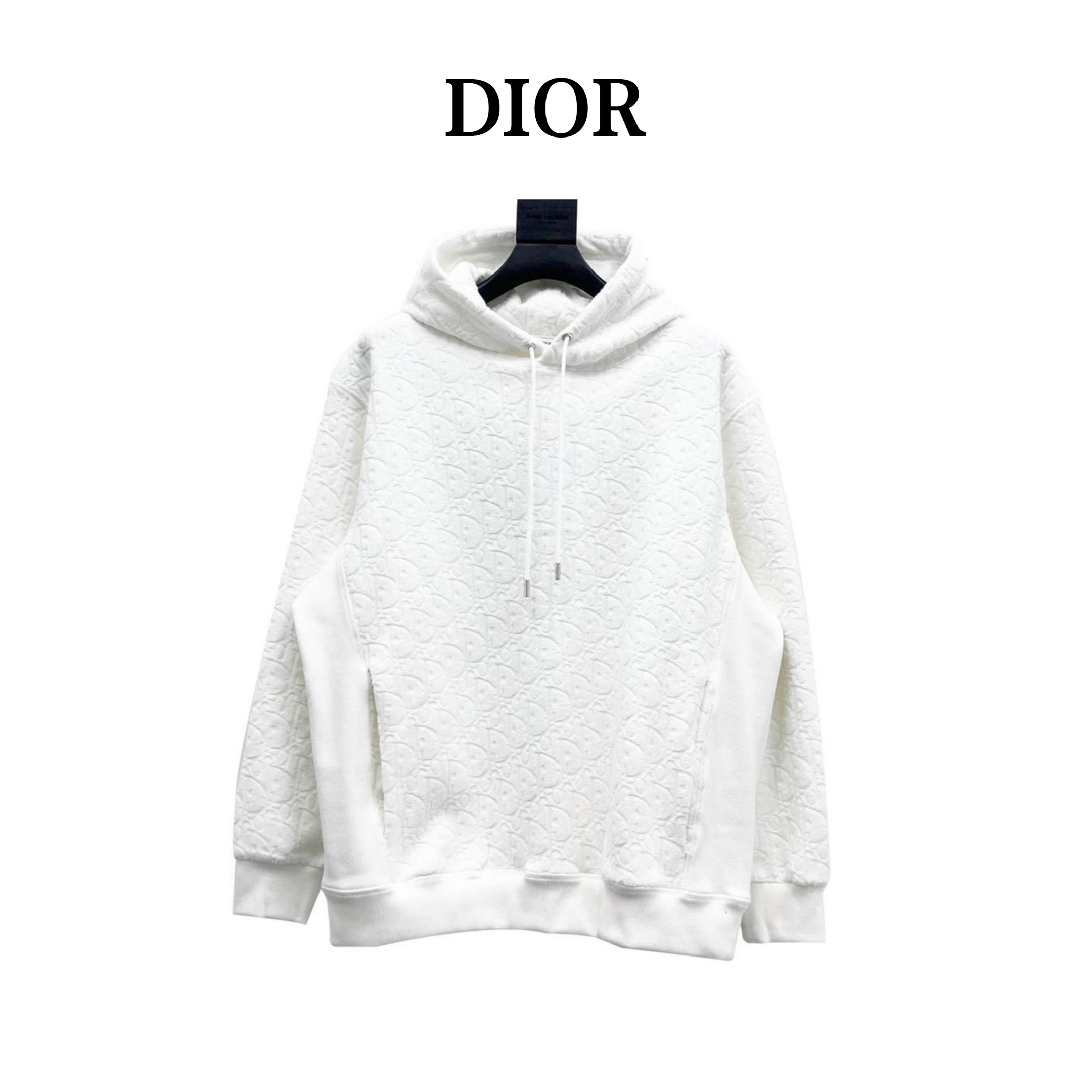 Dior/迪奥 22SS满印毛巾提花卫衣帽衫经典款连帽长袖帽衫