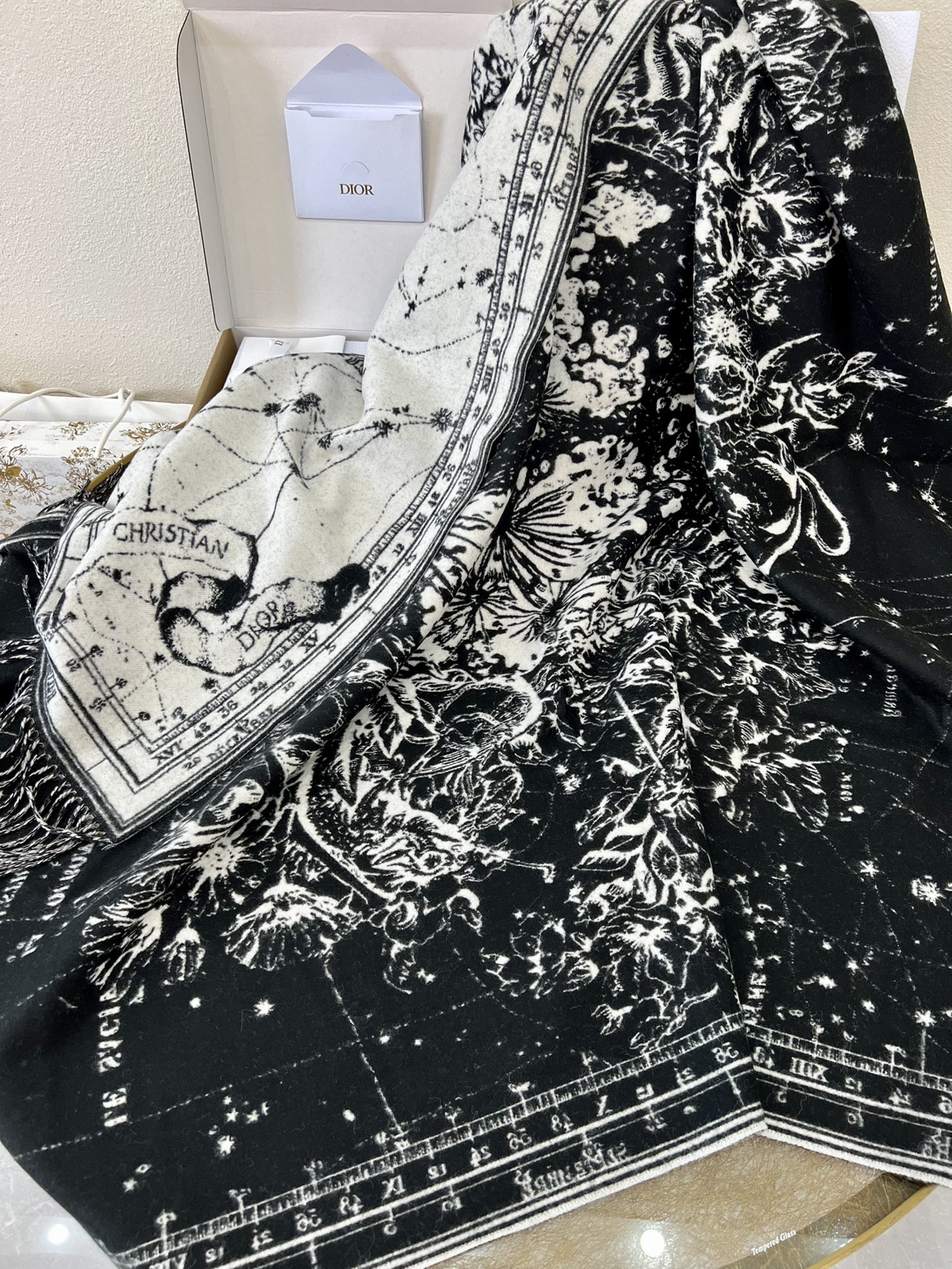 Dior迪奥星象系列提花披毯