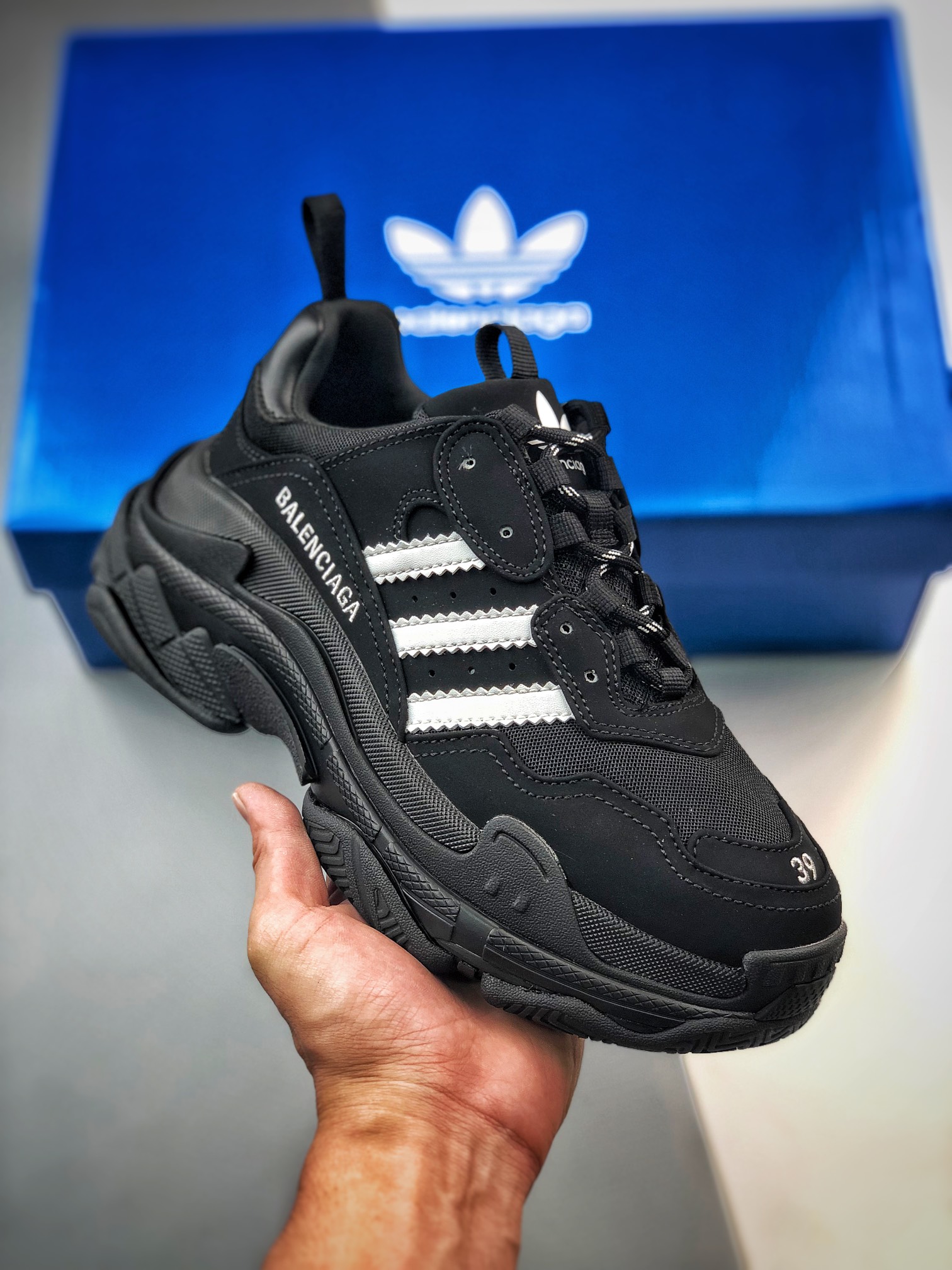 特价清货原400+AdidasxBalenciagaTripleS阿迪达斯巴黎世家强强联名独家首发#正确