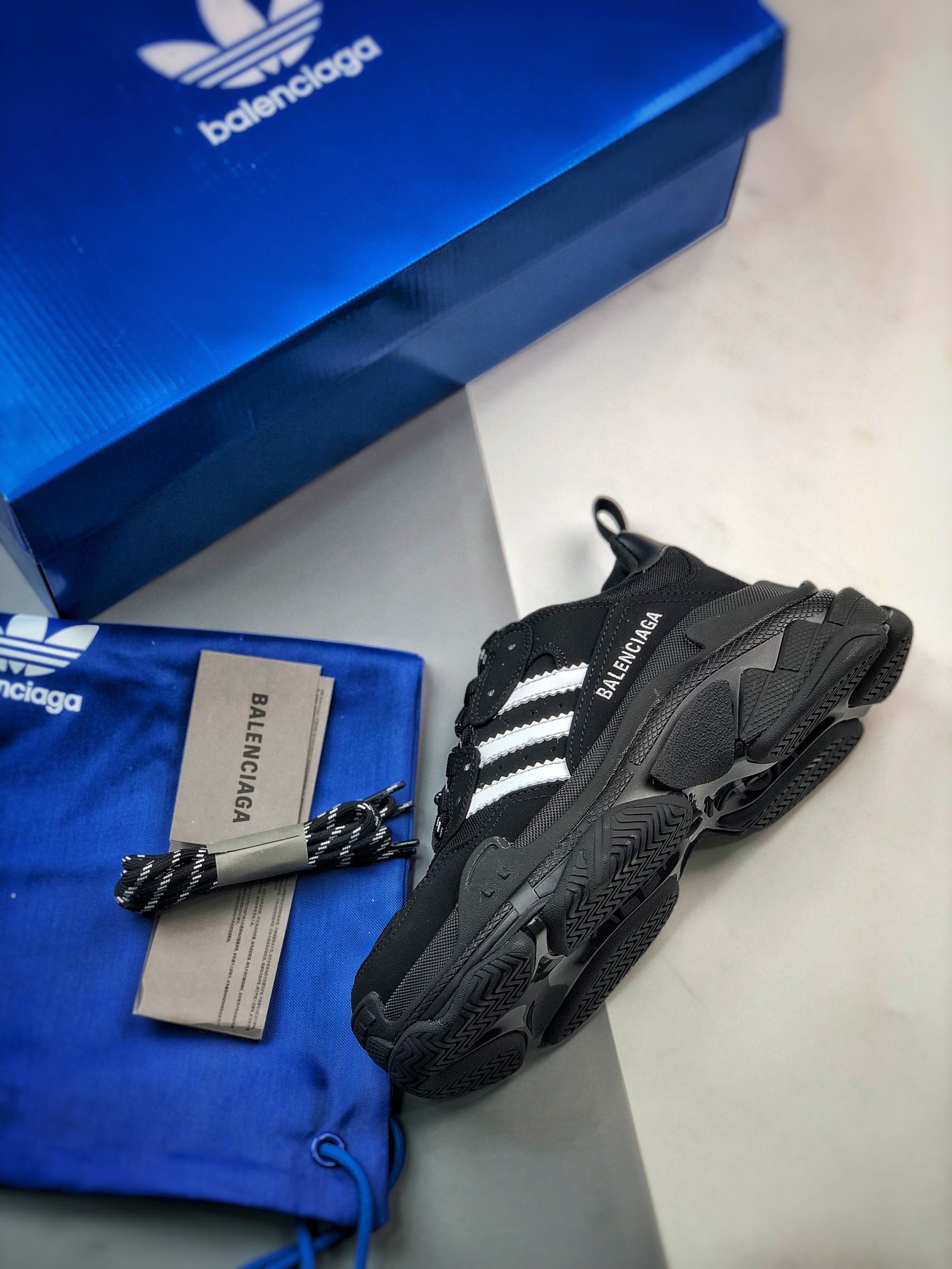 特价清货原400+AdidasxBalenciagaTripleS阿迪达斯巴黎世家强强联名独家首发#正确