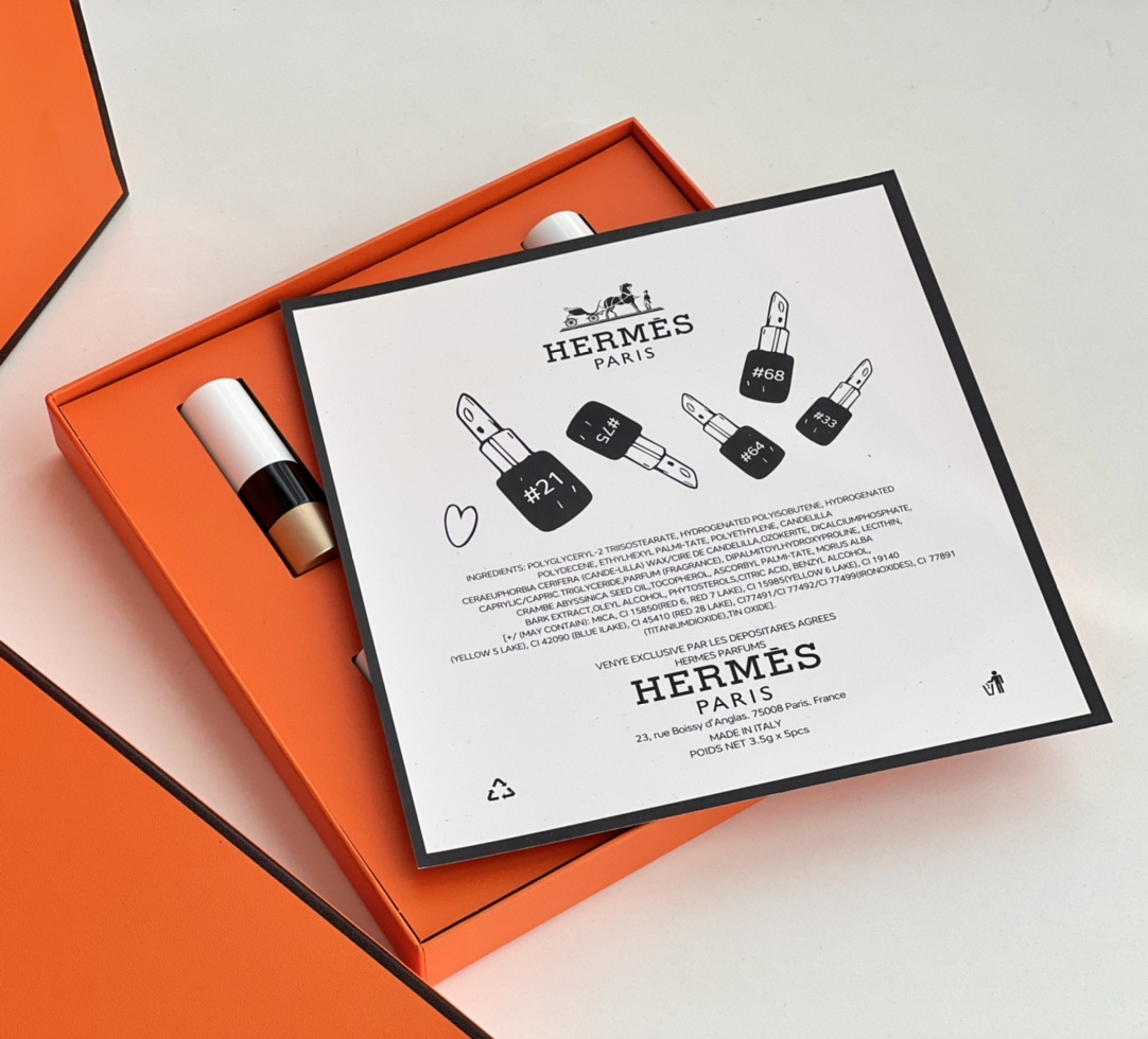 Hermès Haute Couture Couture Beauty Luxury Skincare Cosmetics Lipstick 3