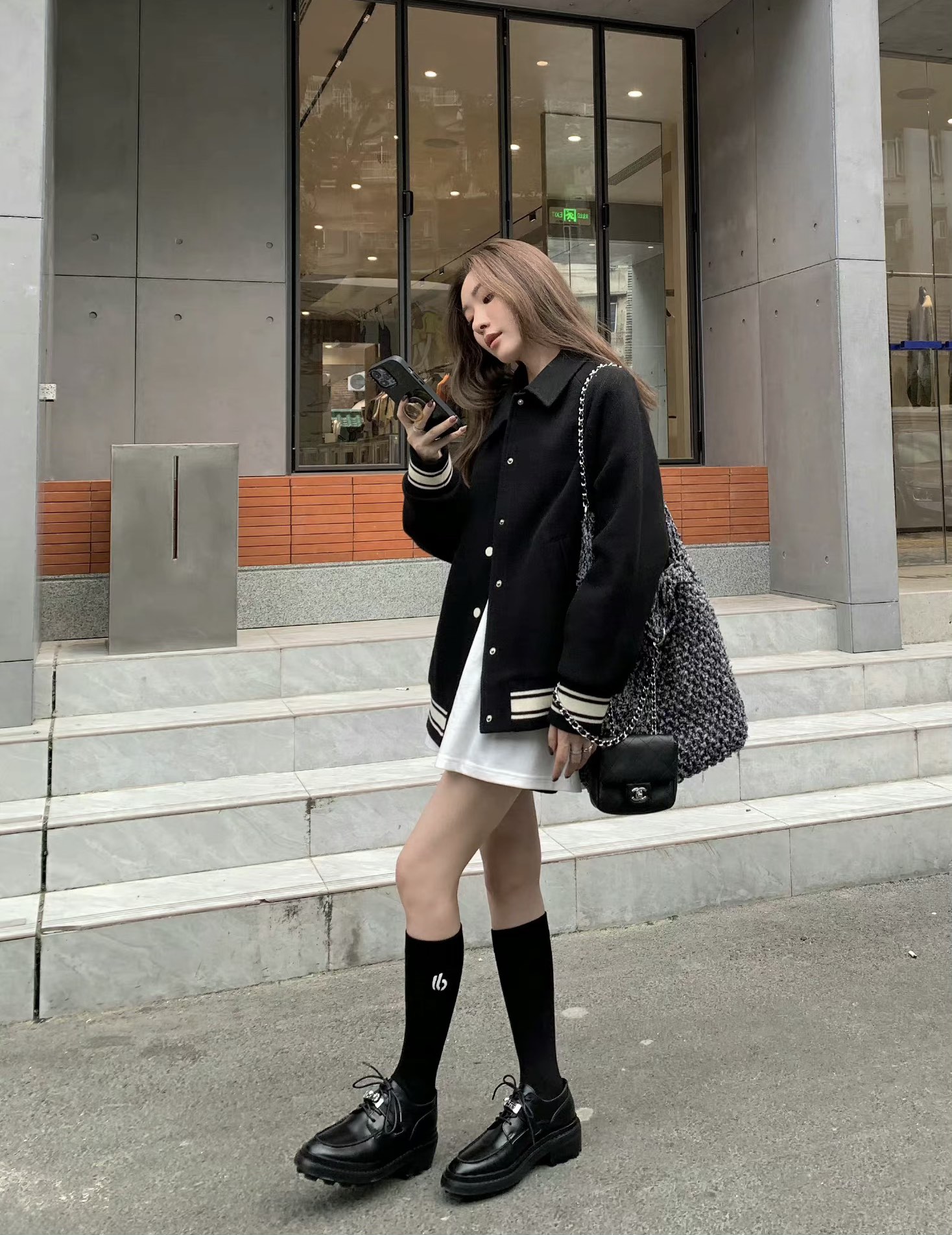 NO:232946,Black silver buckle H brand...Official website First kelly buckle flat lock buckle small leather shoes loafers Oxford shoes, loafers, loafers19860909黑色银扣 H牌..官网款First kelly扣平底锁扣小皮鞋乐福鞋 牛津鞋,乐福鞋,loafers,Women's Shoes