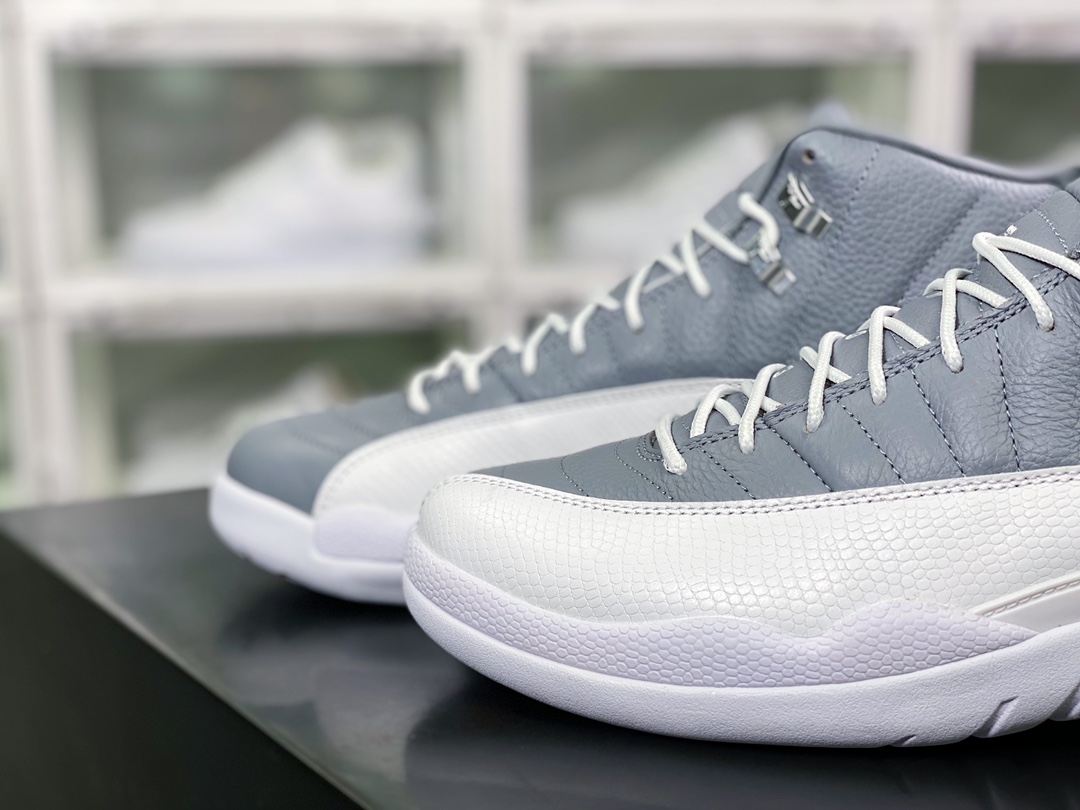 Nike Air Jordan 12 Retro”Stealth/Cool Grey”AJ12代篮球鞋CT8013-015