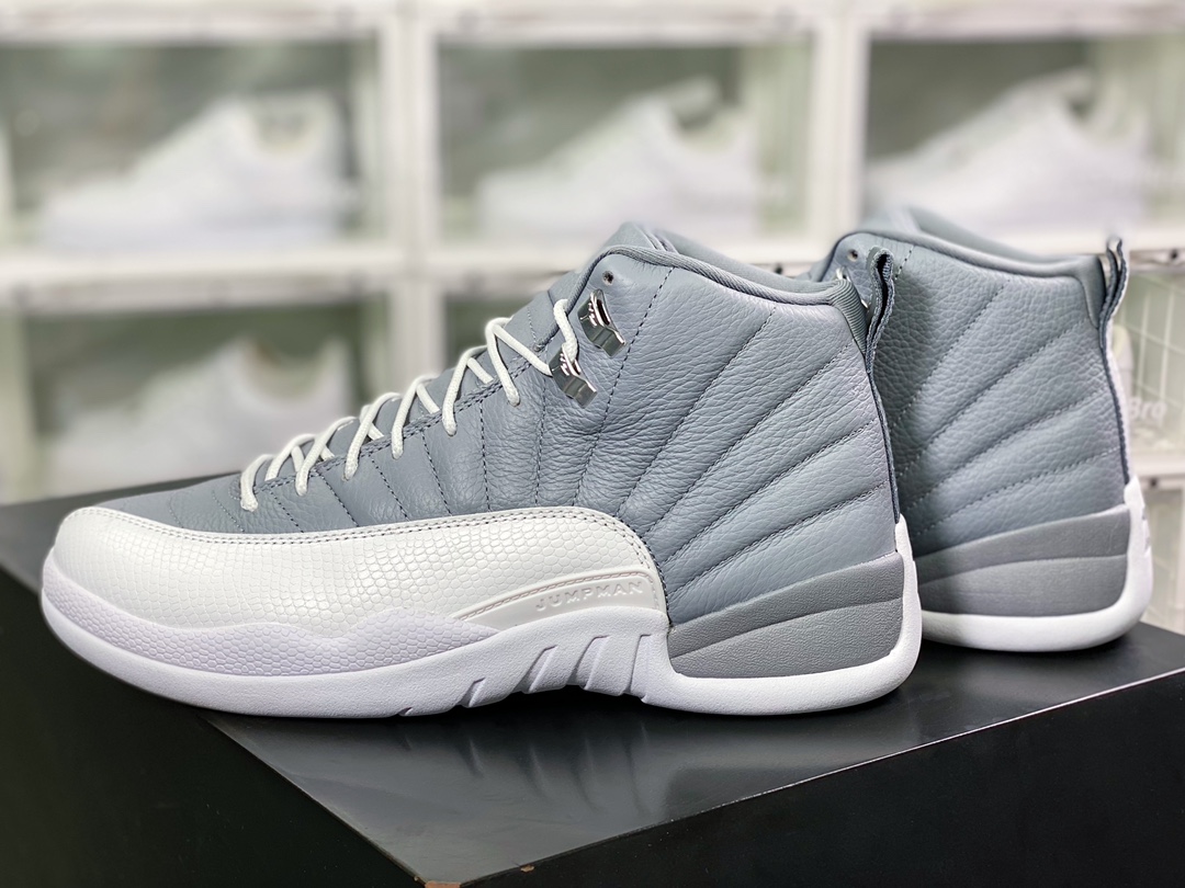 Nike Air Jordan 12 Retro”Stealth/Cool Grey”AJ12代篮球鞋CT8013-015