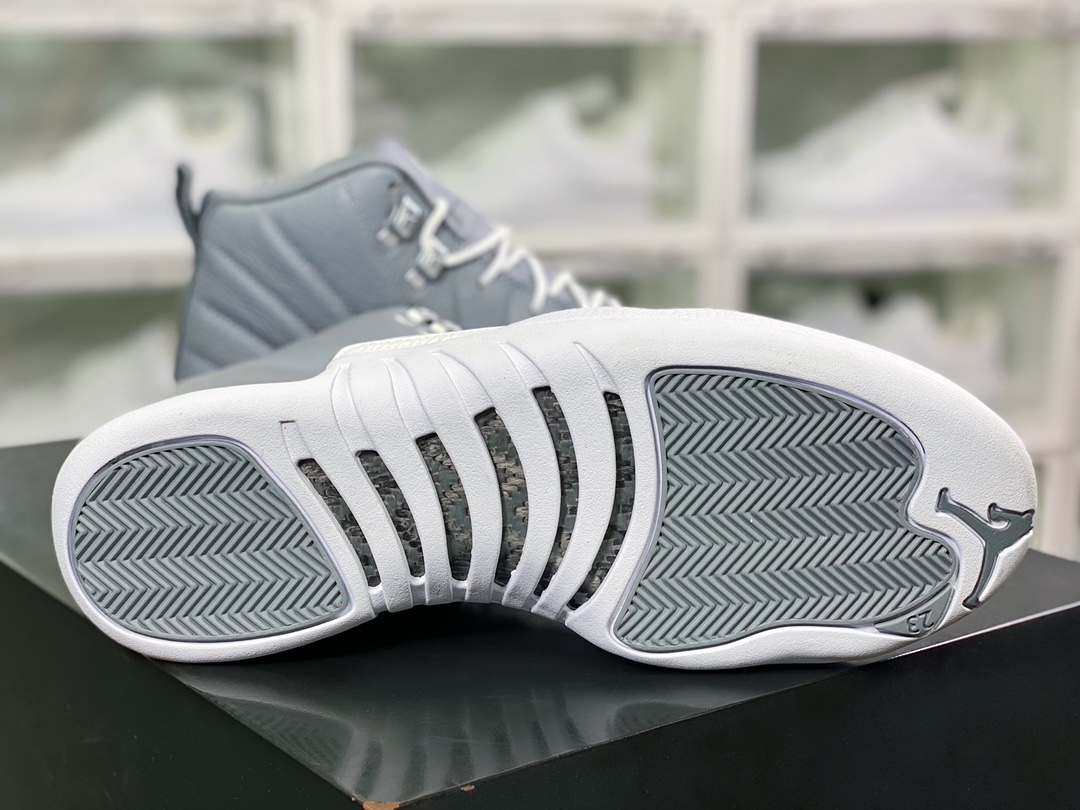 Nike Air Jordan 12 Retro”Stealth/Cool Grey”AJ12代篮球鞋CT8013-015