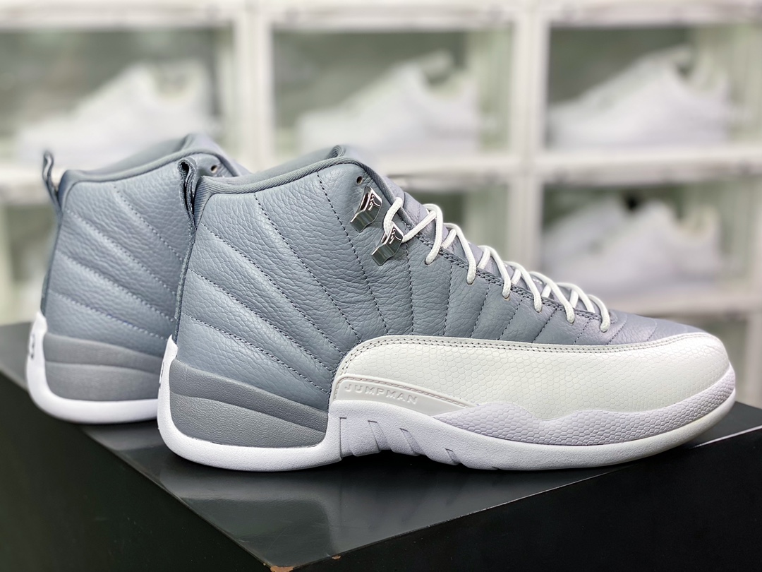 Nike Air Jordan 12 Retro”Stealth/Cool Grey”AJ12代篮球鞋CT8013-015