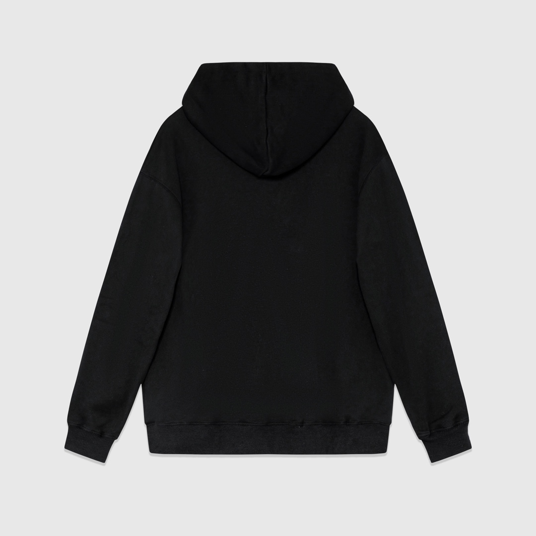 Limited-Edition North FacexGucci Joint Series for Men and Women – Black/White – XS-L - 图片 2