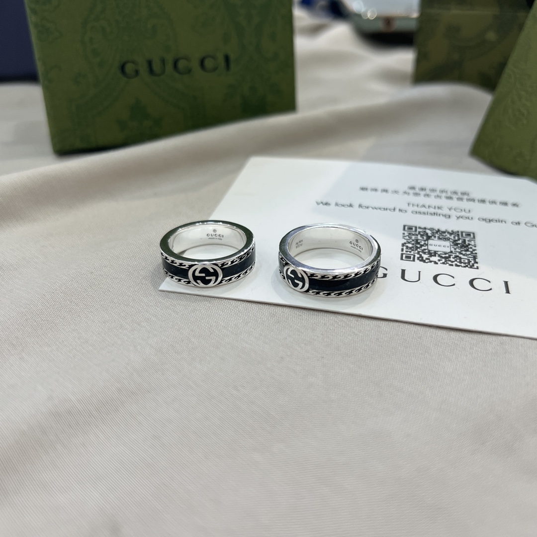 NO:359902,Gucci Gucci 925 sterling silver black enamel ring Size 10# 12# 14# 16# 18# 20# 22# 24#, Gucci ring, gucci, gucci, ring, pure silver19860909Gucci古驰925纯银黑色珐琅戒指 尺寸10# 12# 14# 16# 18# 20# 22# 24#,古驰戒指,gucci,gucci,ring,pure silver,Jewelry