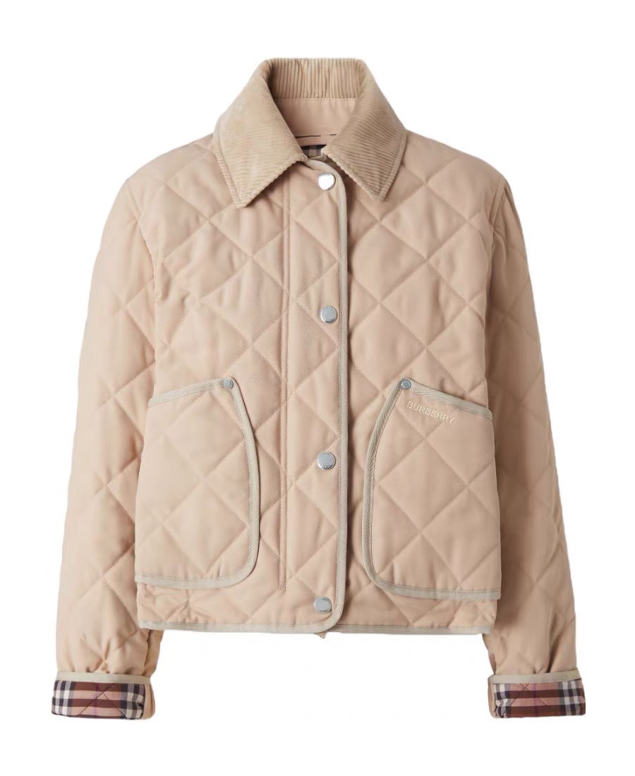 Burberry Women's Diamond Quilted Barn Jacket - Timeless Style & Comfort 1 i1664723226 3872 0