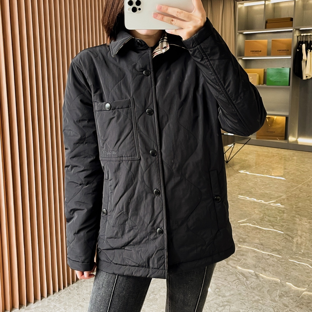 Reversible Vintage Plaid Quilted Jacket, Temperature Control, Black, Classic 6 i1664775911 3619 5