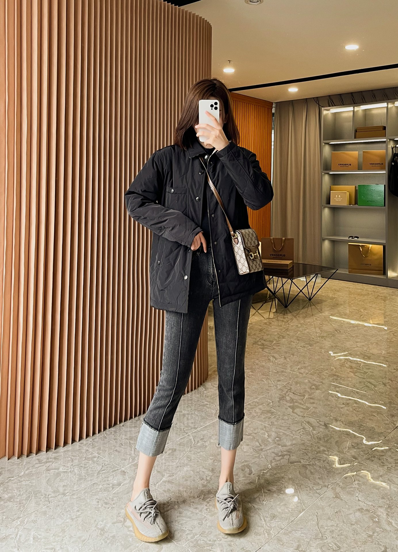 Reversible Vintage Plaid Quilted Jacket, Temperature Control, Black, Classic 2 i1664775911 7022 1