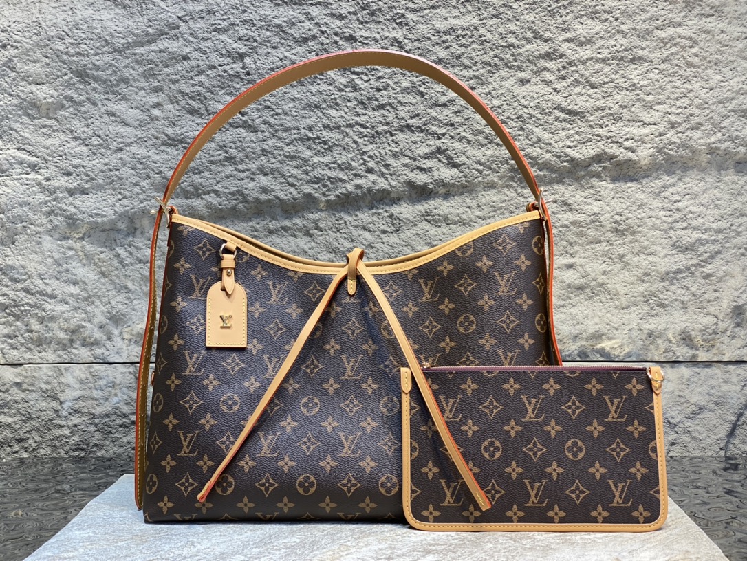 NO:176446,M46197 Duty-free version CarryAll medium-sized handbags Exclusive channel goods Real-life photos of details!  A-grade all-steel hardware with no blind spots. Take a look at it casually. Size 39.0 x 30.0x 15.0 cm,19860909M46197 免税版本 CarryAll 中号手袋 独家渠道货 细节实拍图！A级全钢五金 度无死角 随意看看 尺寸39.0 x 30.0x 15.0 cm,,Bag