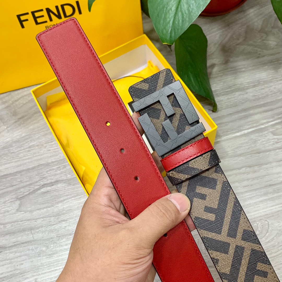 FENDI芬迪专柜同款宽4.0CM双