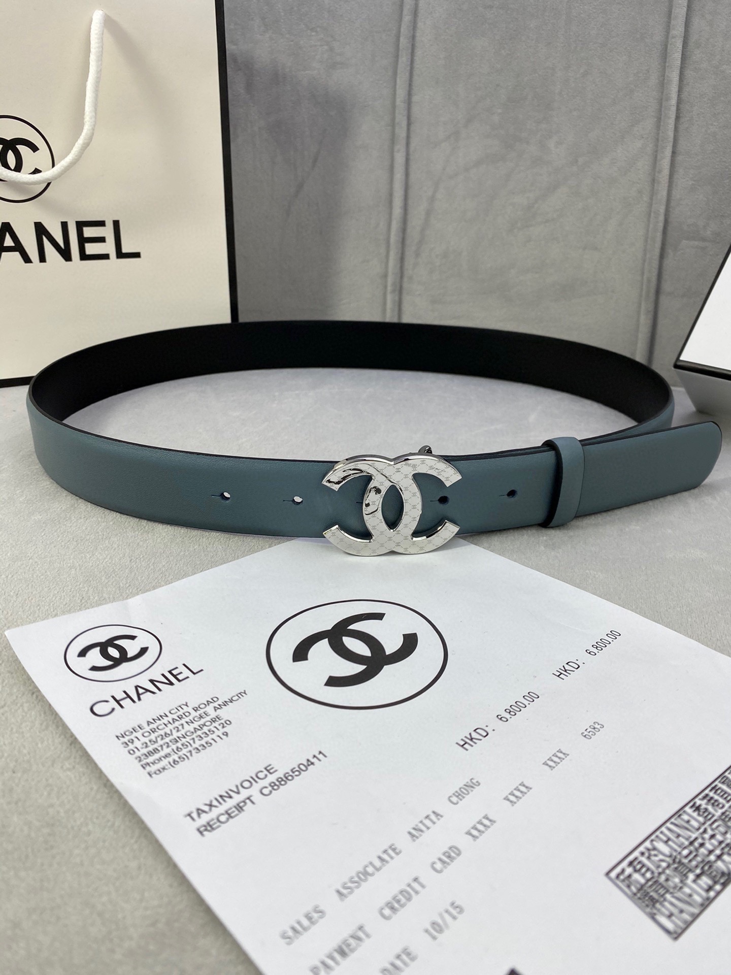 Chanel Belts AAA Replica
 Silver Women Steel Buckle Calfskin Cowhide