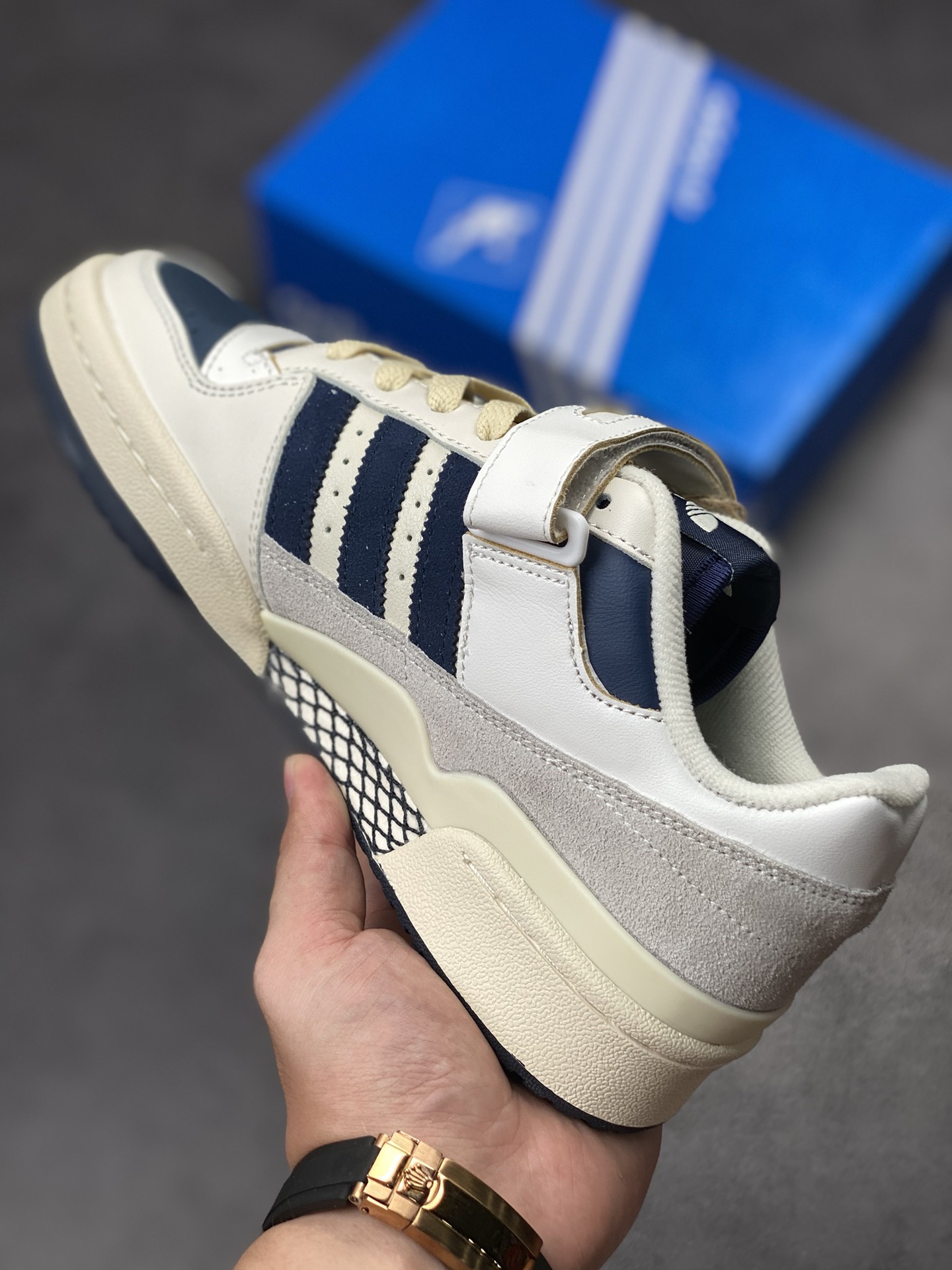 220 海外渠道版 原盒原标 Adidas Forum 84 Low 三叶草低邦  GZ6427