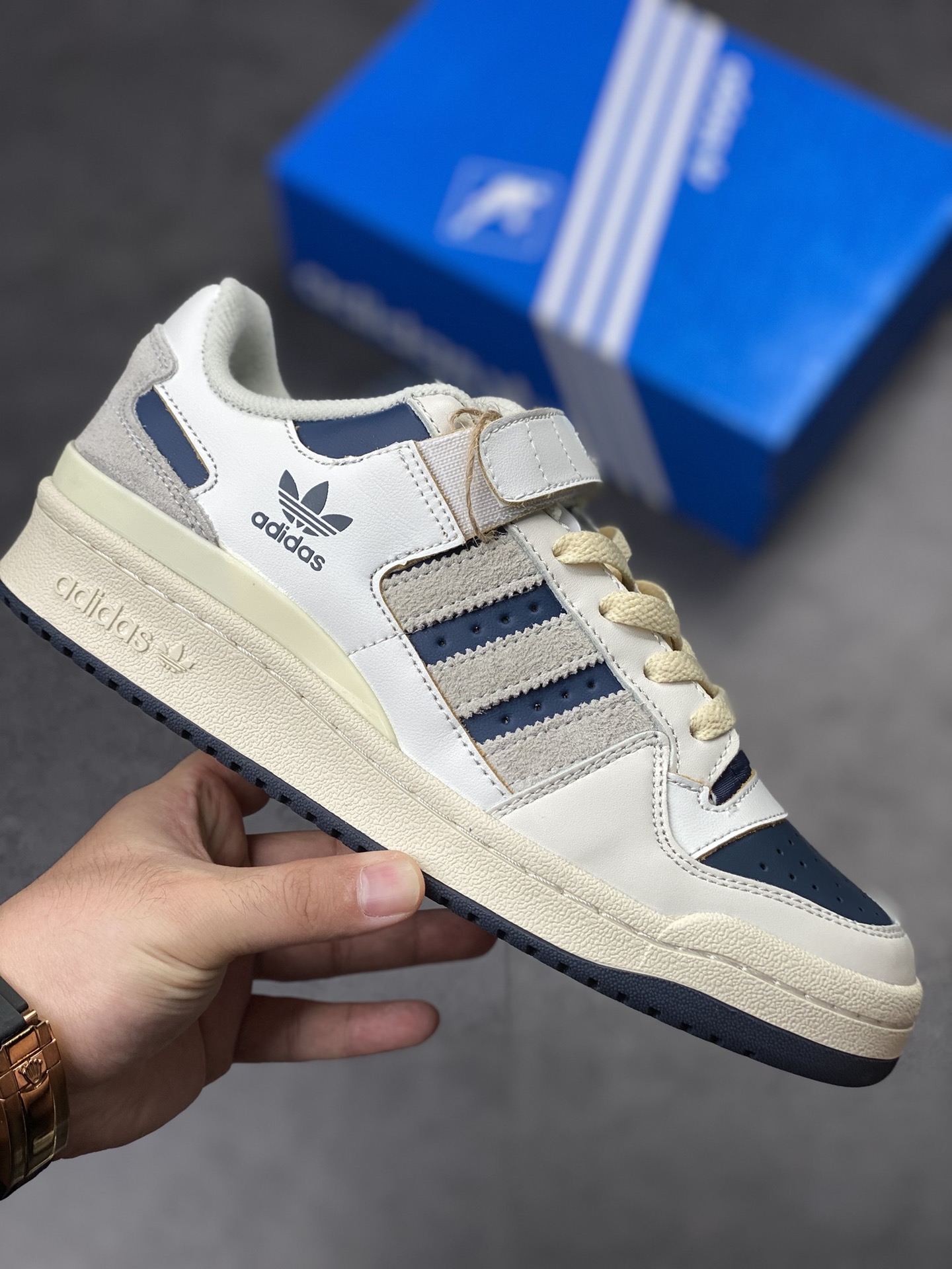 220 海外渠道版 原盒原标 Adidas Forum 84 Low 三叶草低邦  GZ6427