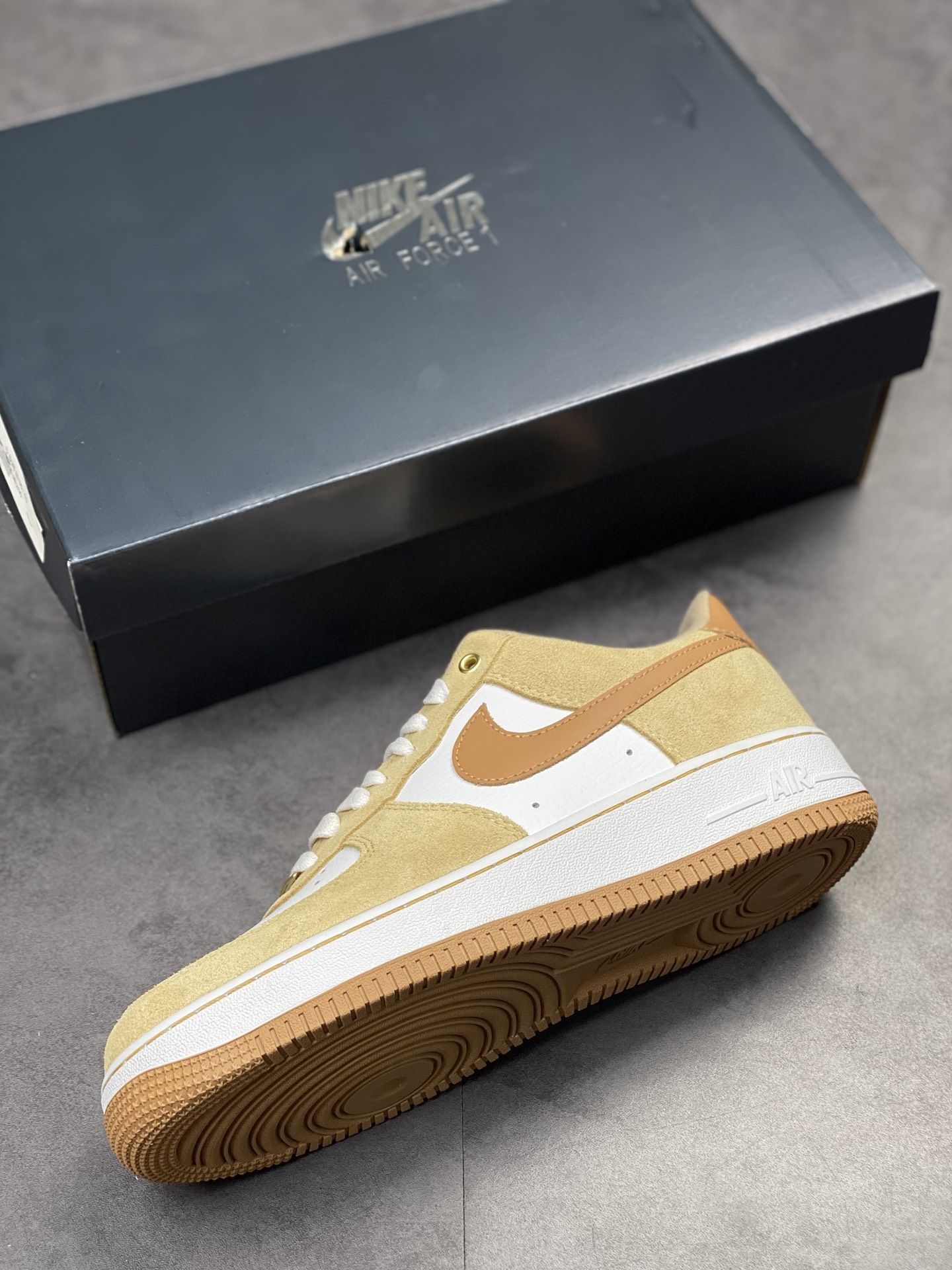 Nike Air Force 1 Low 07 White Brown Wheat DX1193-200