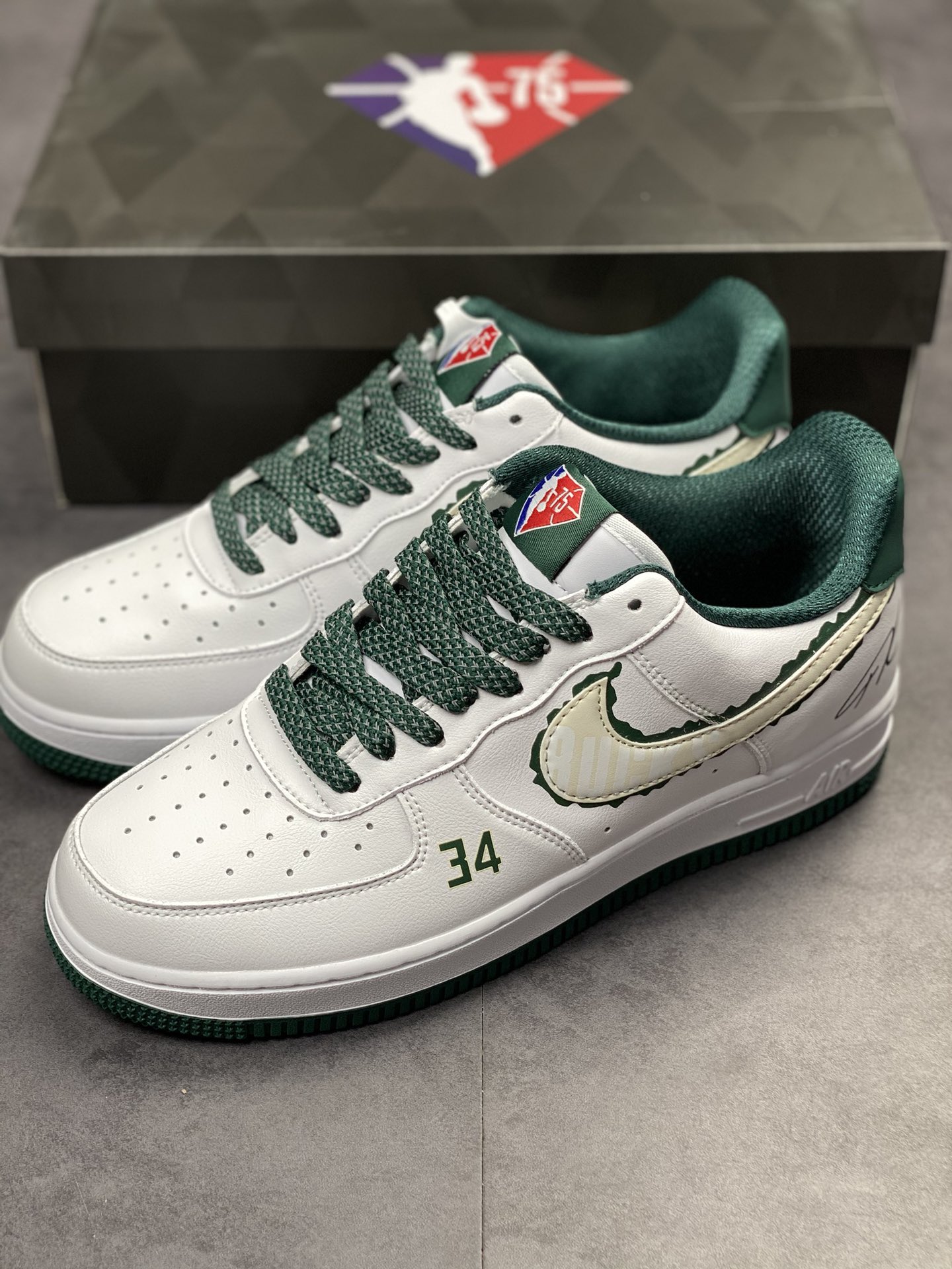 230 Nike Air Force 1 Low 07 白绿 NX2234-113