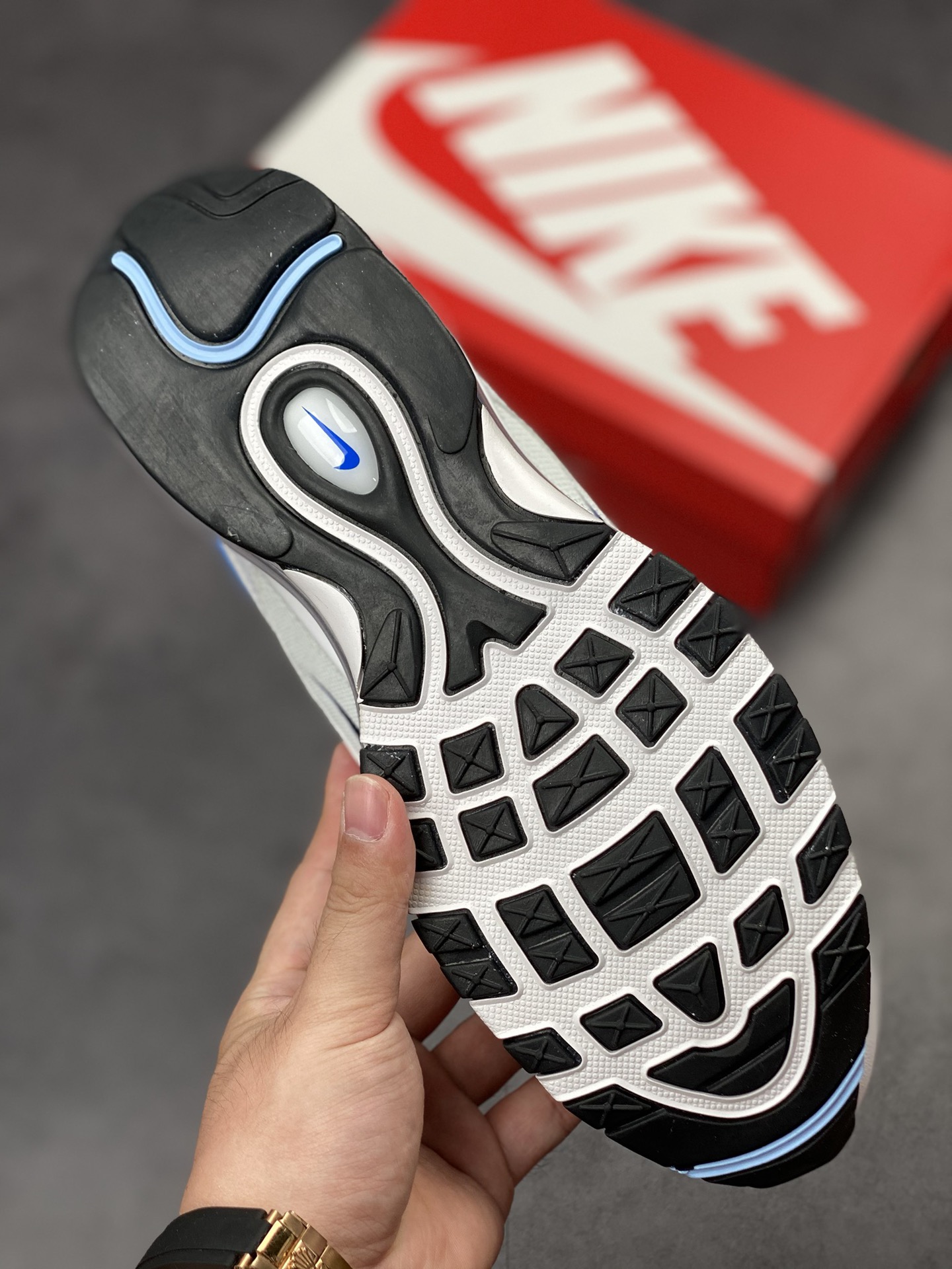 230 渠道订单NK Air Max 97 白蓝 蓝莓 DO8900-100