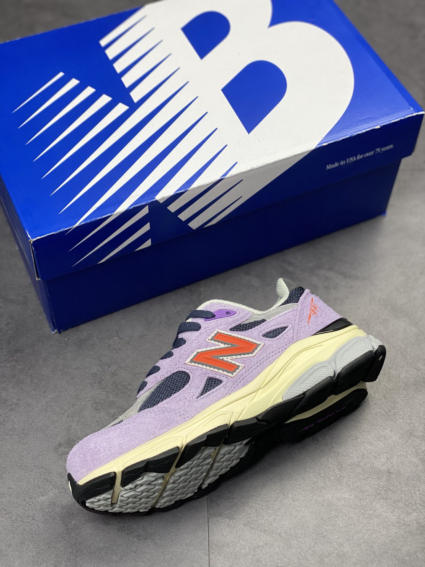 New Balance 990 V3 light purple US official M990TD3