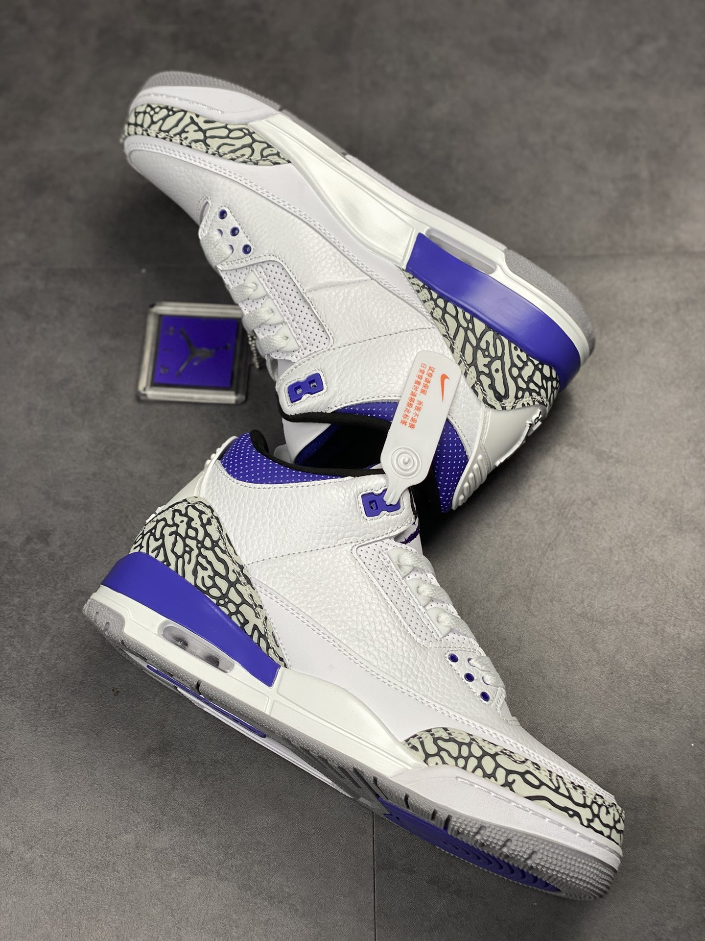 280 Air jordan 3 Retro ”Pine Green” 恶人紫 CT8532-105