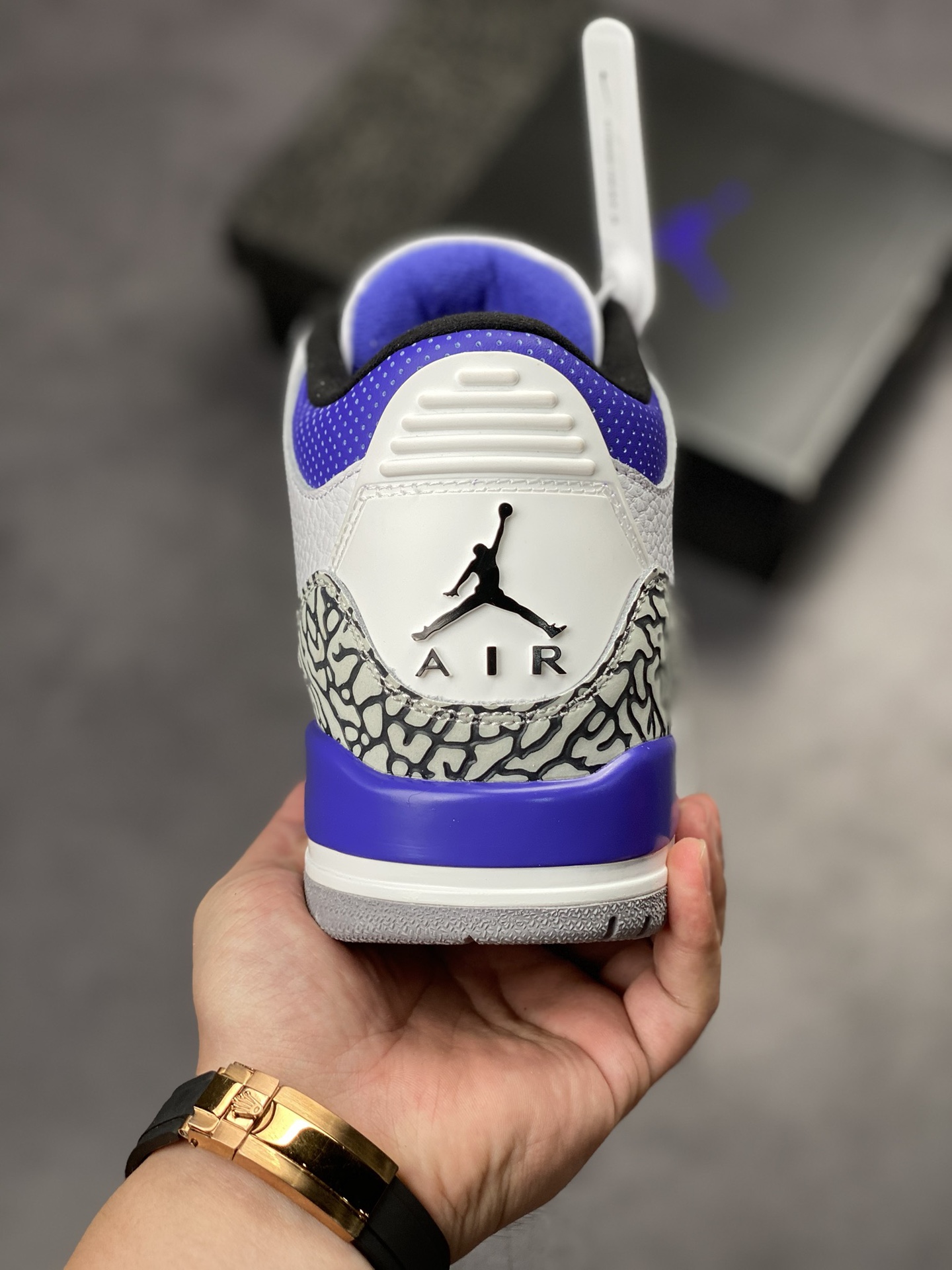 280 Air jordan 3 Retro ”Pine Green” 恶人紫 CT8532-105