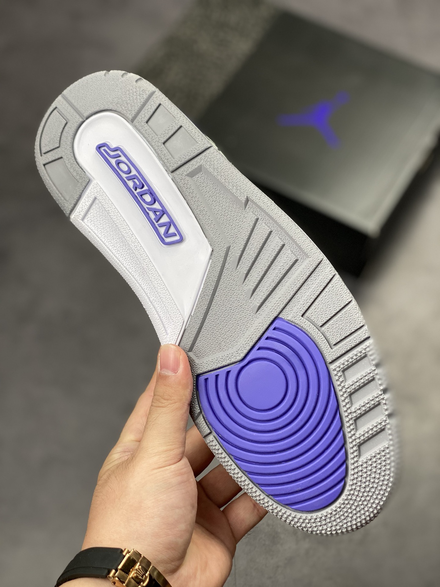 280 Air jordan 3 Retro ”Pine Green” 恶人紫 CT8532-105