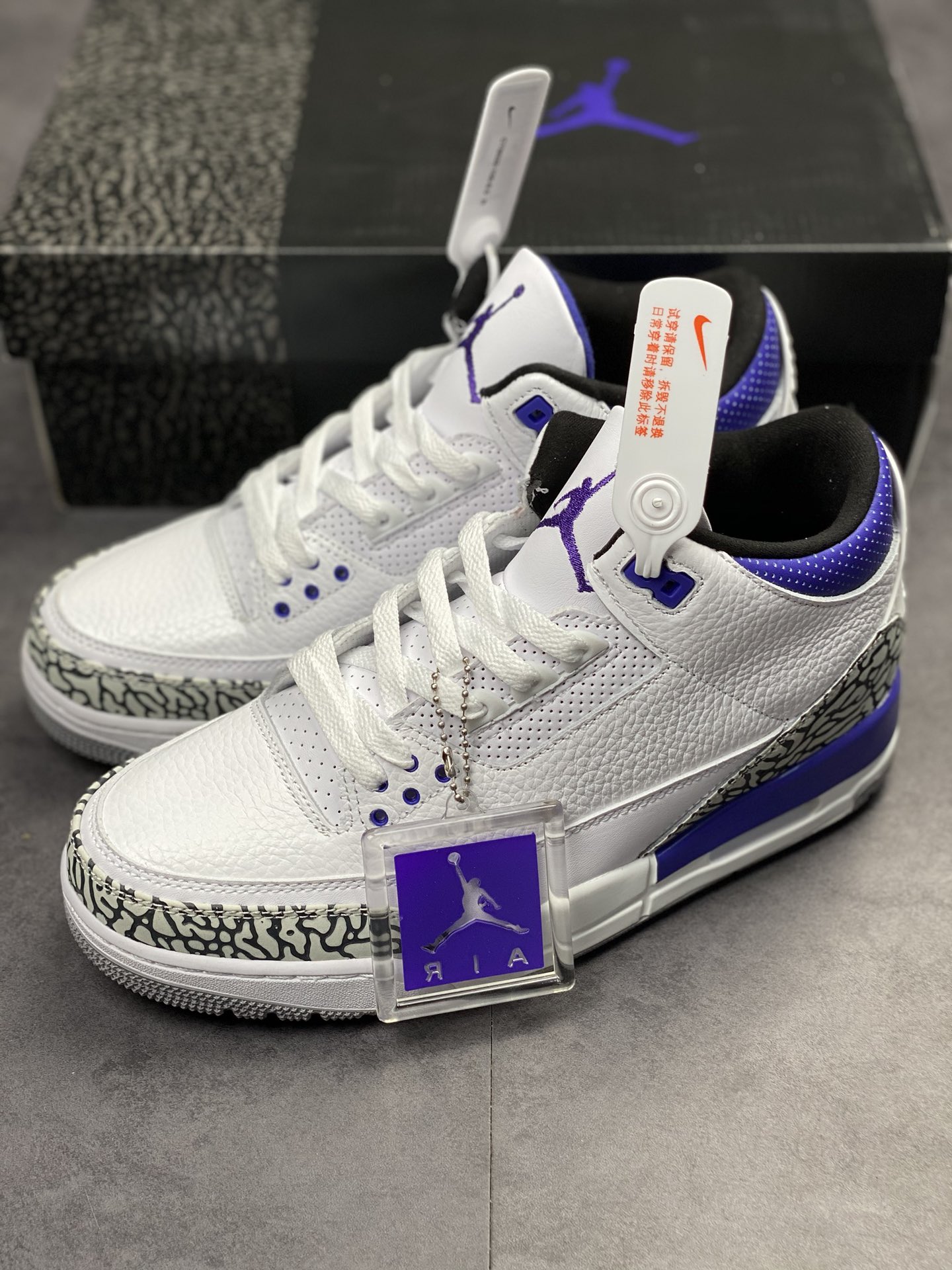 280 Air jordan 3 Retro ”Pine Green” 恶人紫 CT8532-105