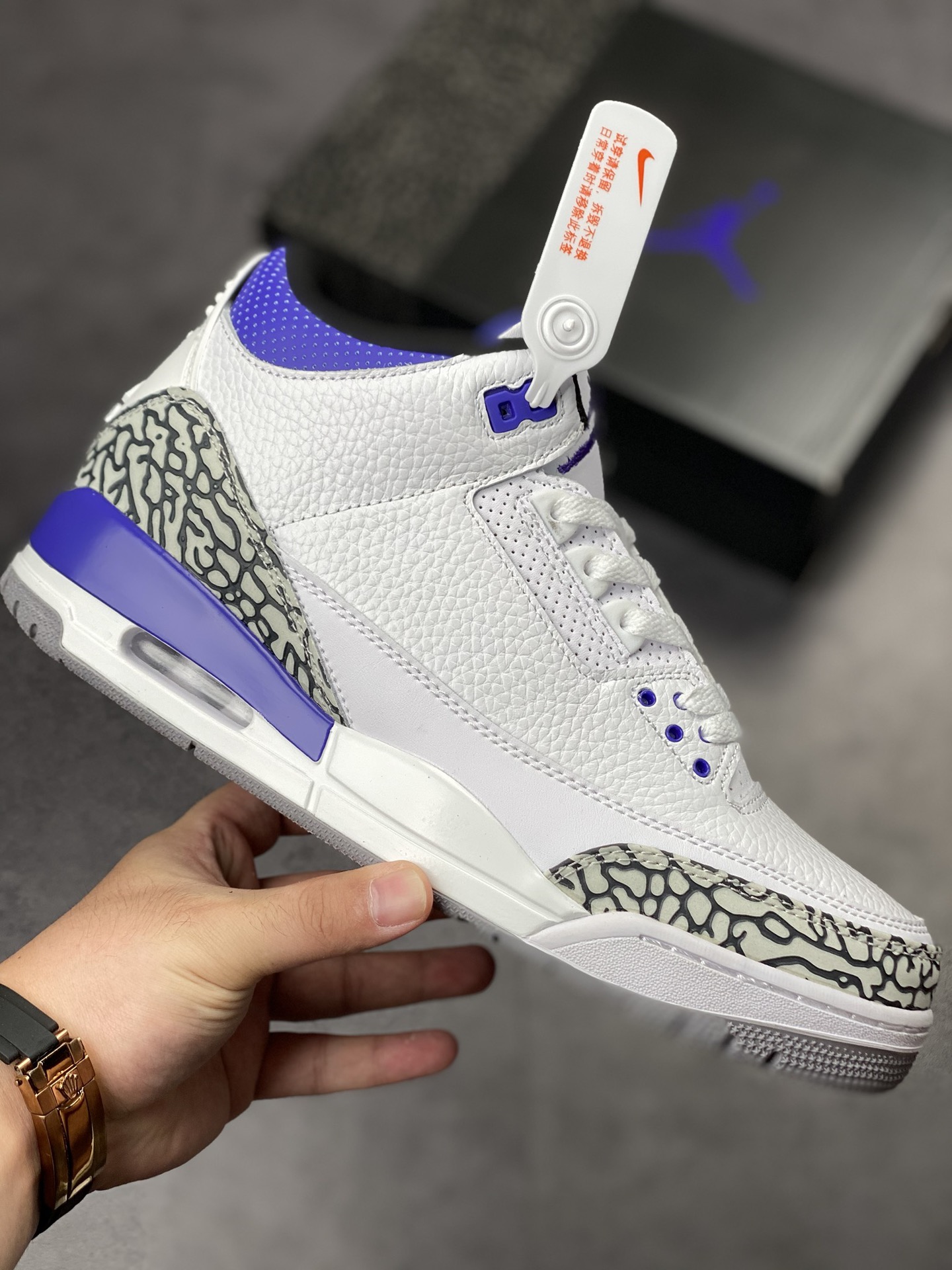 280 Air jordan 3 Retro ”Pine Green” 恶人紫 CT8532-105