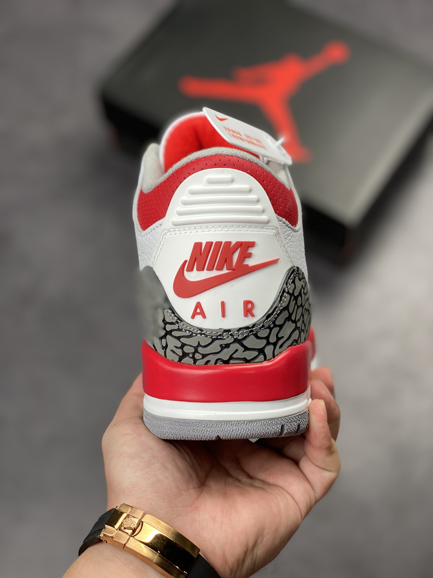 280 Air Jordan 3 Retro Low 火焰红 DN3707-160