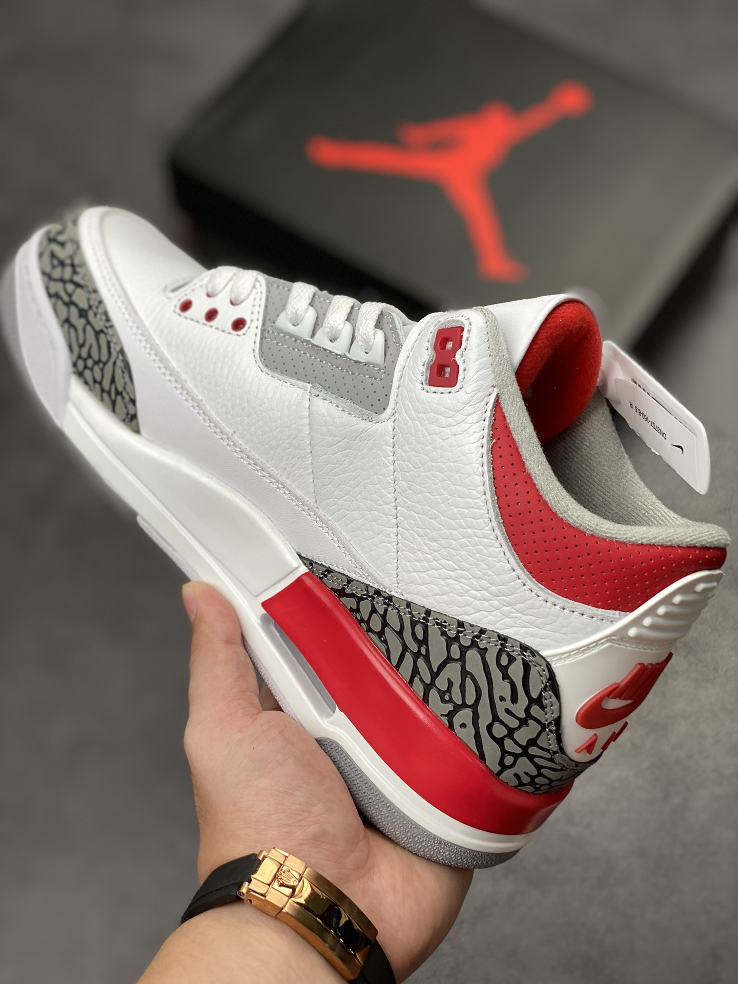 280 Air Jordan 3 Retro Low 火焰红 DN3707-160