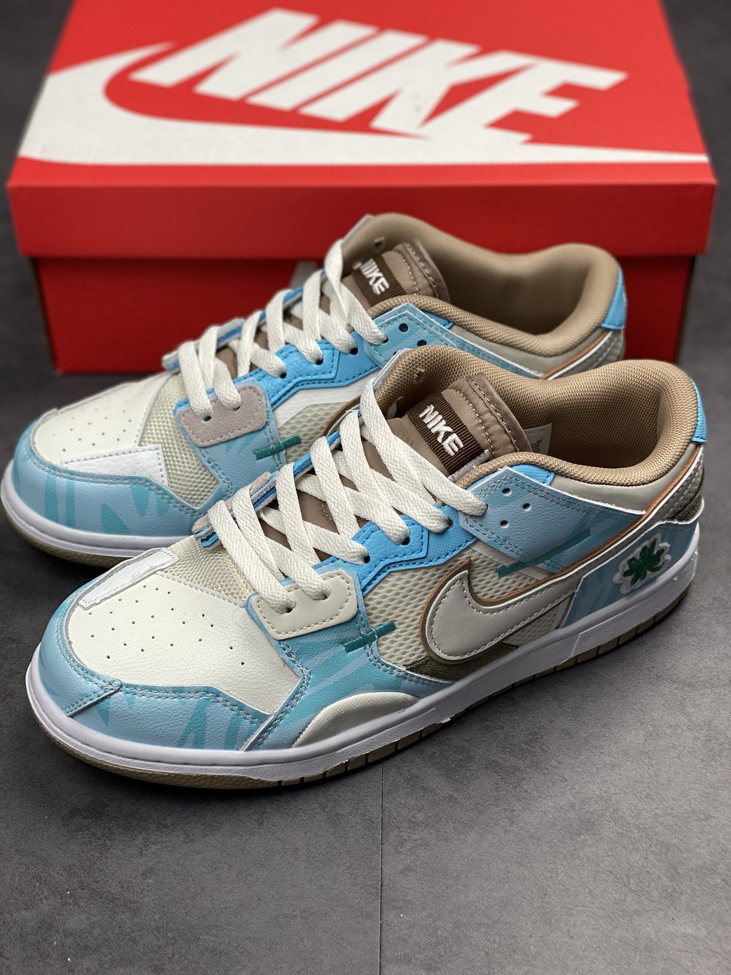 220 Nike Dunk Scrap系列 缝合怪 DH7450-100