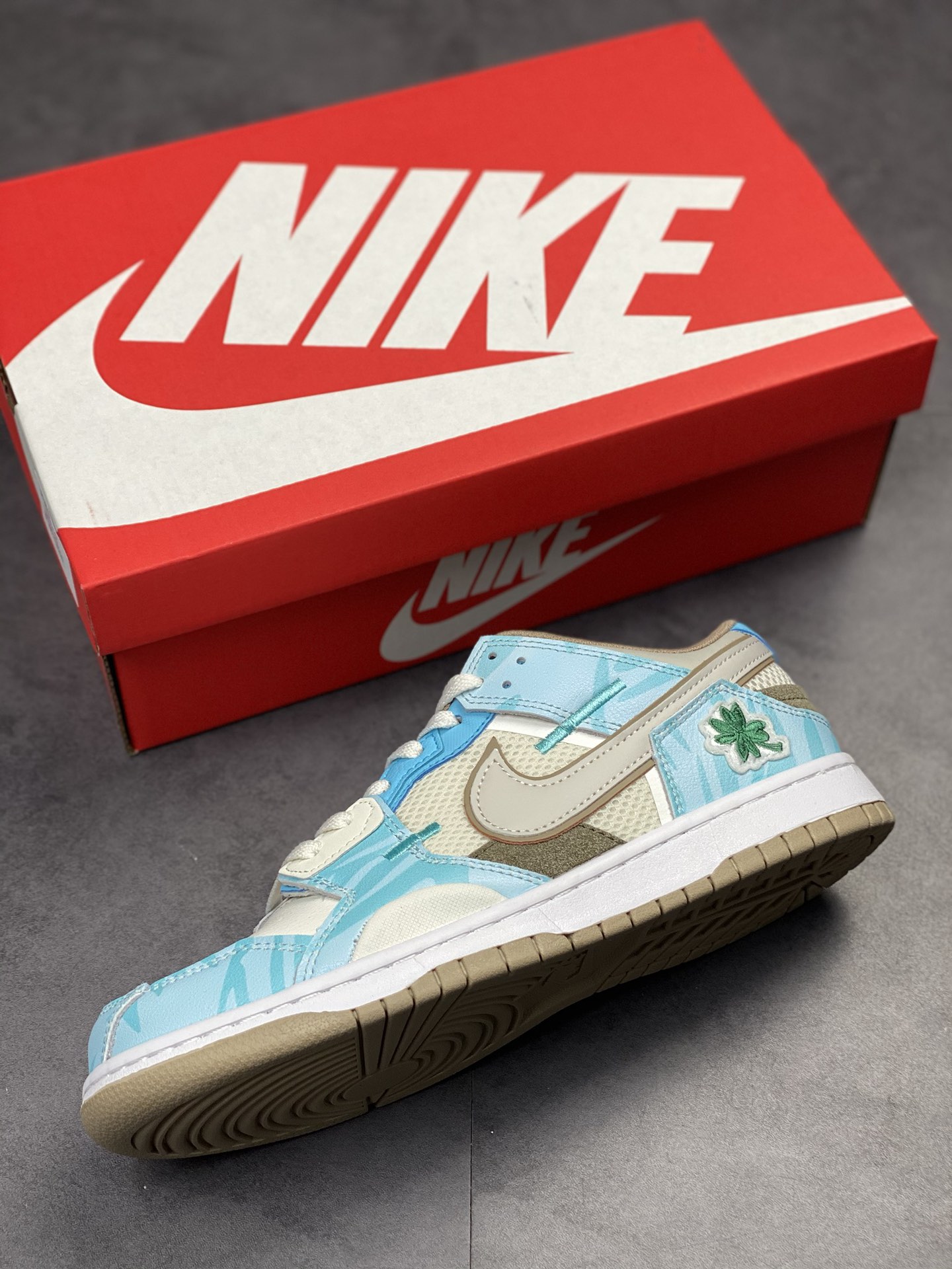 220 Nike Dunk Scrap系列 缝合怪 DH7450-100