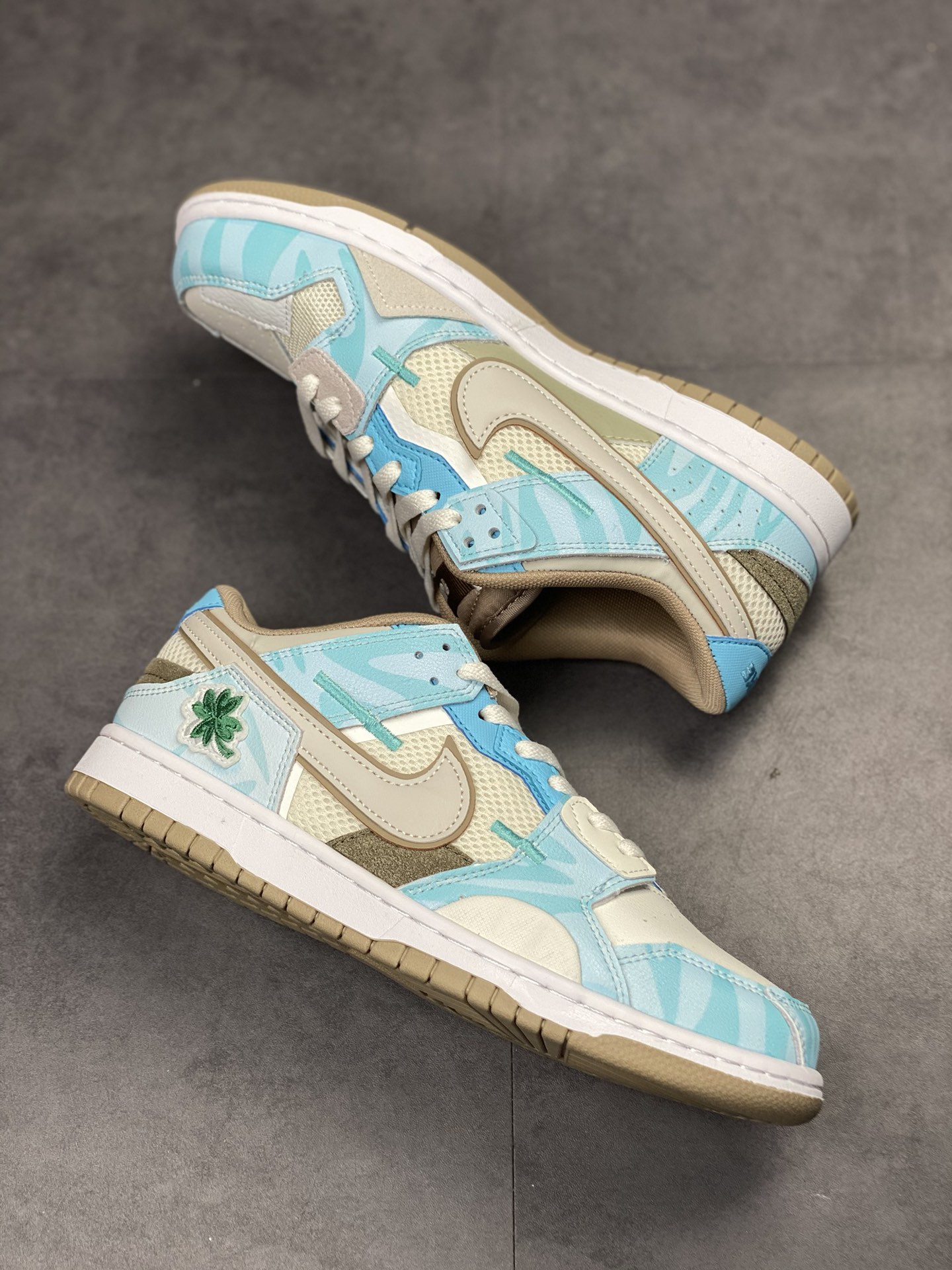 220 Nike Dunk Scrap系列 缝合怪 DH7450-100