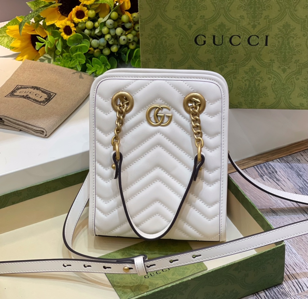 Gucci Marmont AAAA
 Mini Bags Cowhide Mini