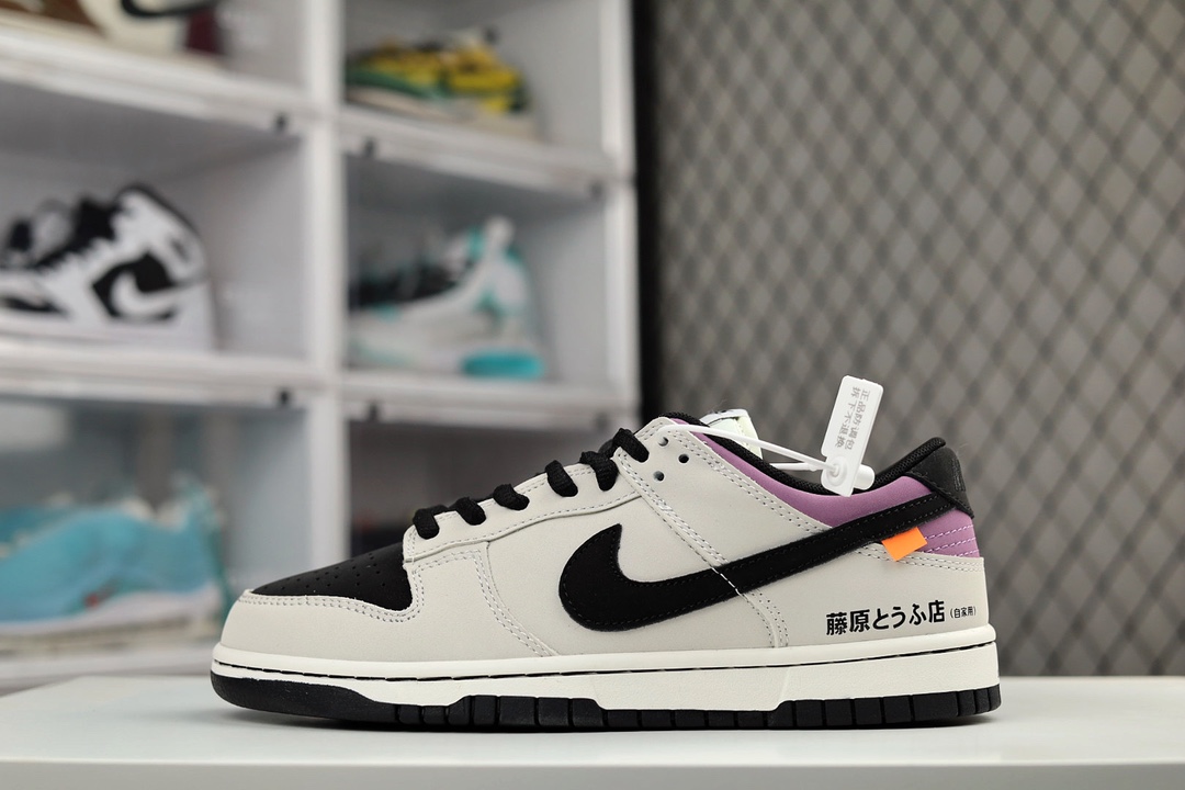 H0   Nk SB Dunk Low “AE86” 头文字D 定制联乘 SB低帮运动休闲板鞋