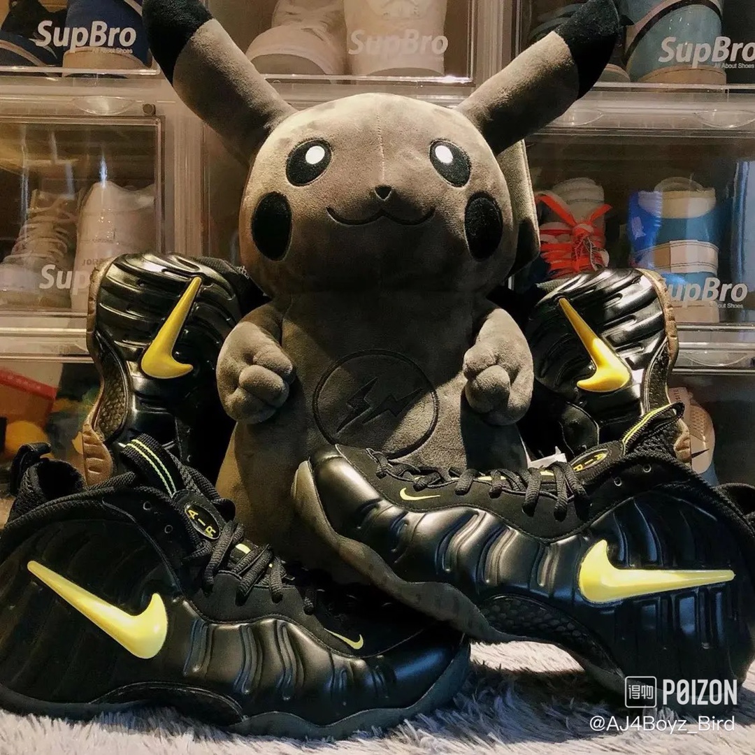 320 Nike Air Foamposite One 黑黄泡 莞产原底面