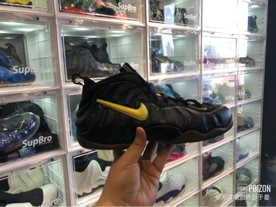 320 Nike Air Foamposite One 黑黄泡 莞产原底面
