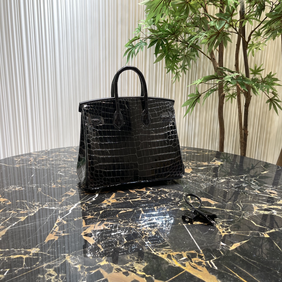 Uguale all'originale Hermes Birkin Repliche Borse Borsette Nero Platino Hardware argento 4 i1664878572 1964 2