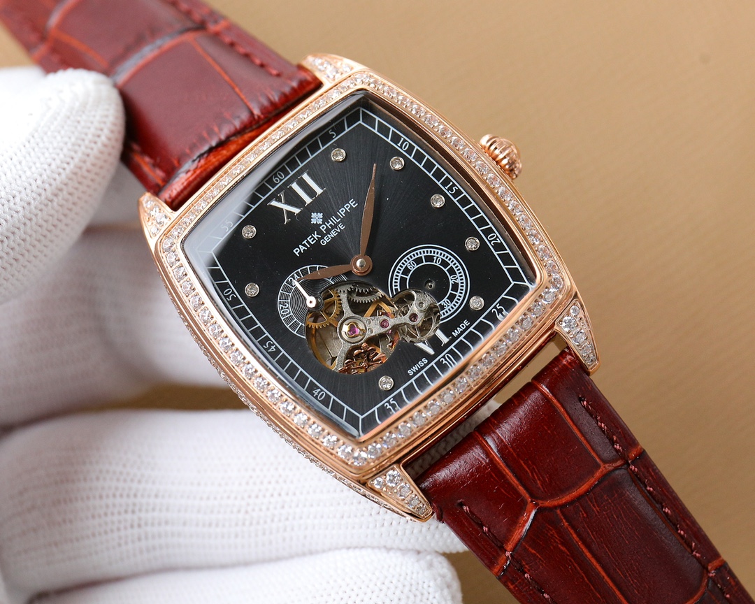 850 百达翡丽-PATEK PHILIPPE满天星新品男士904L精钢表壳