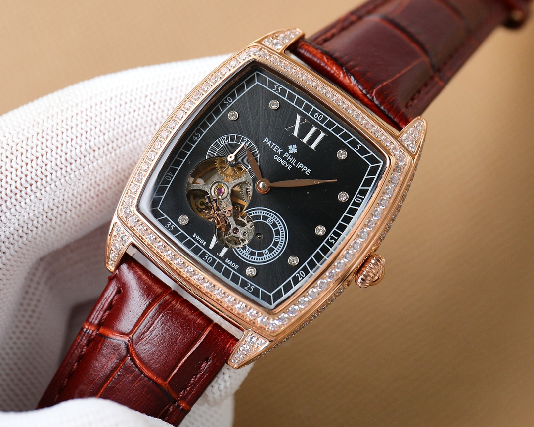 850 百达翡丽-PATEK PHILIPPE满天星新品男士904L精钢表壳