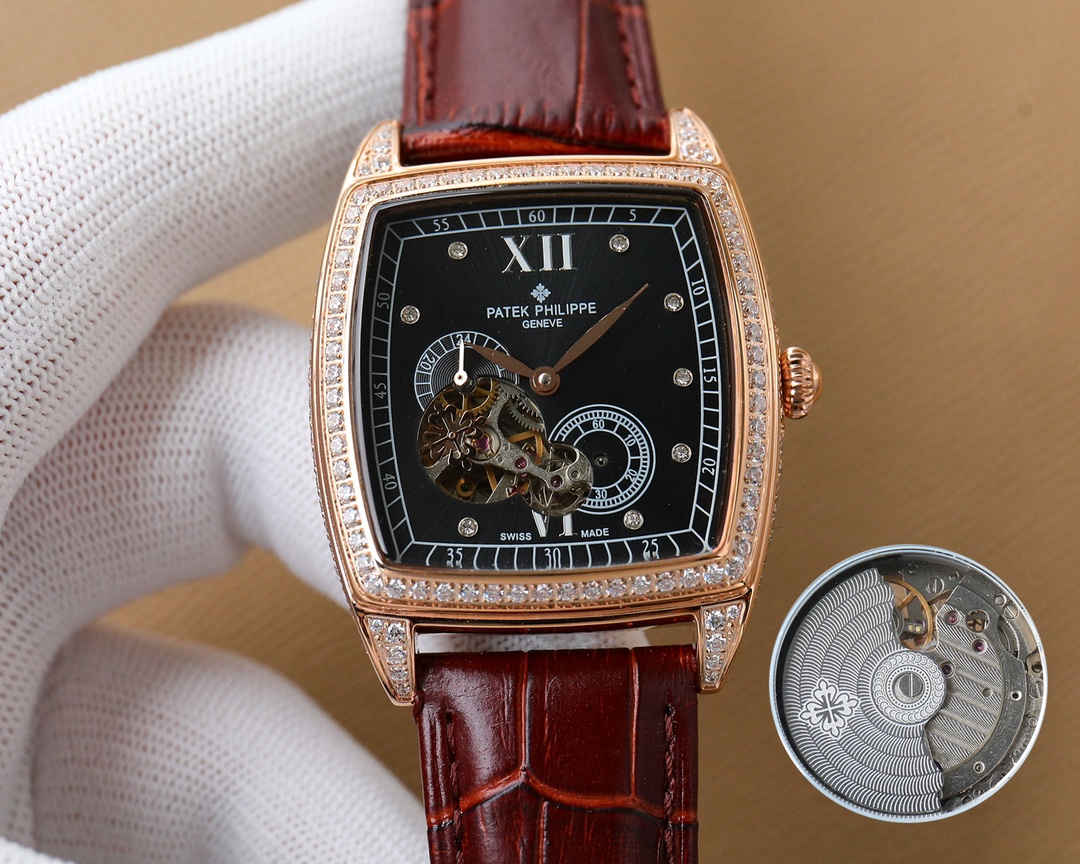 850 百达翡丽-PATEK PHILIPPE满天星新品男士904L精钢表壳