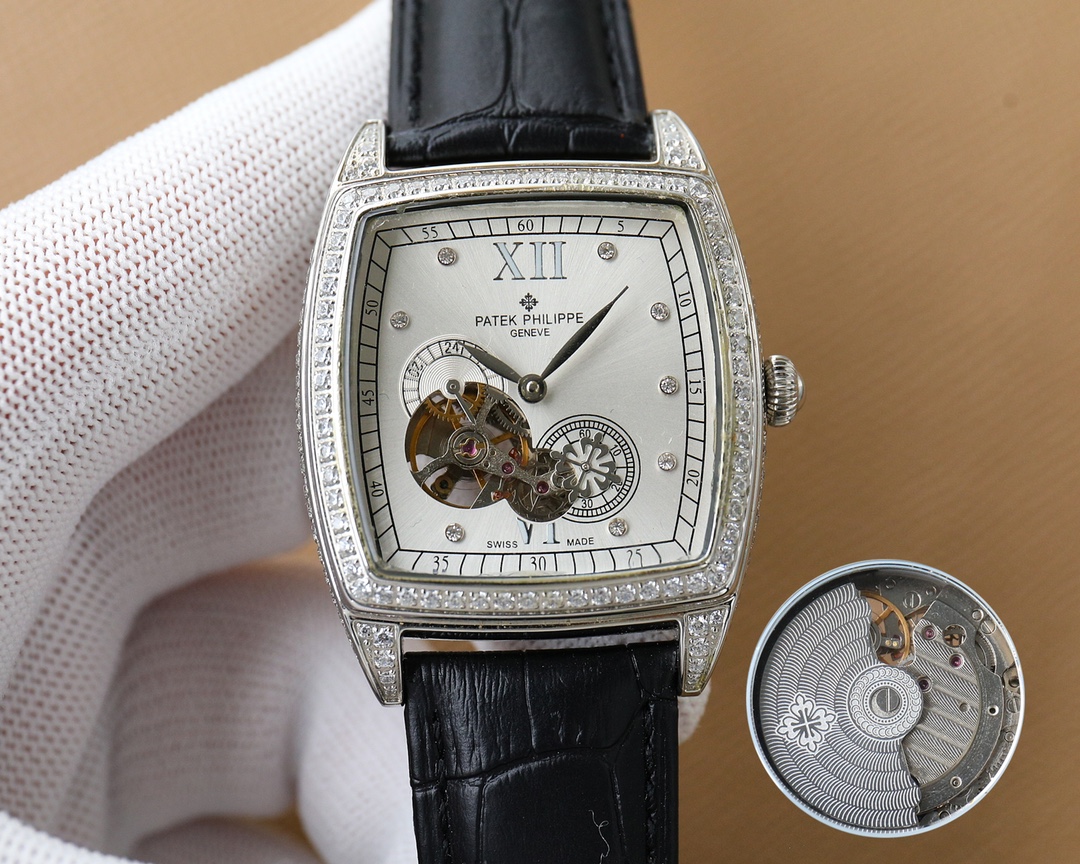 850 百达翡丽-PATEK PHILIPPE满天星新品男士904L精钢表壳