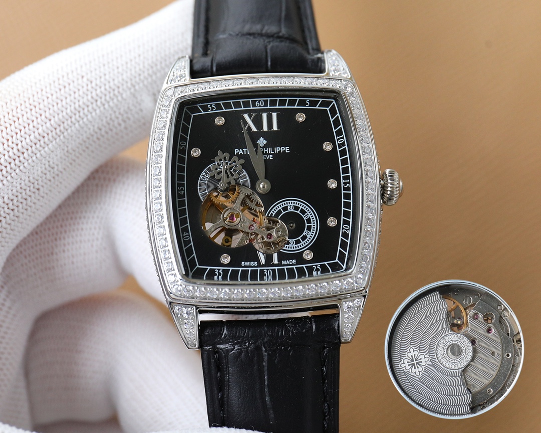 850 百达翡丽-PATEK PHILIPPE满天星新品男士904L精钢表壳