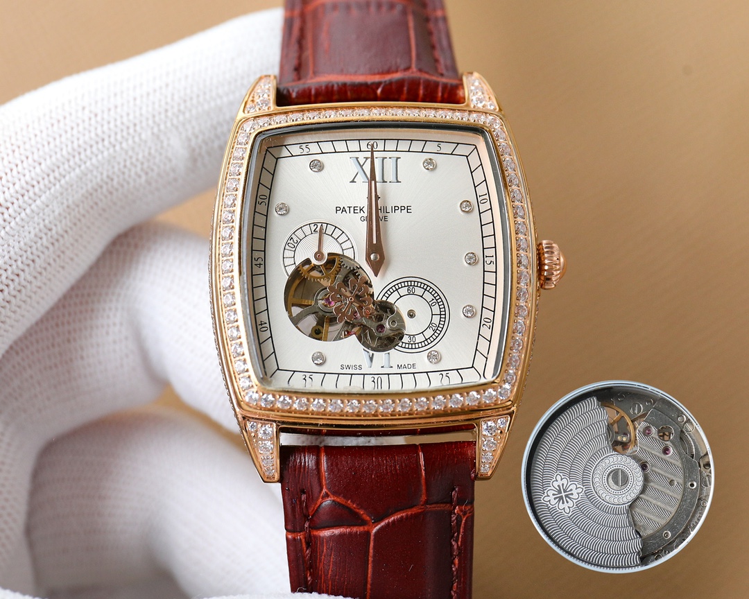 850 百达翡丽-PATEK PHILIPPE满天星新品男士904L精钢表壳