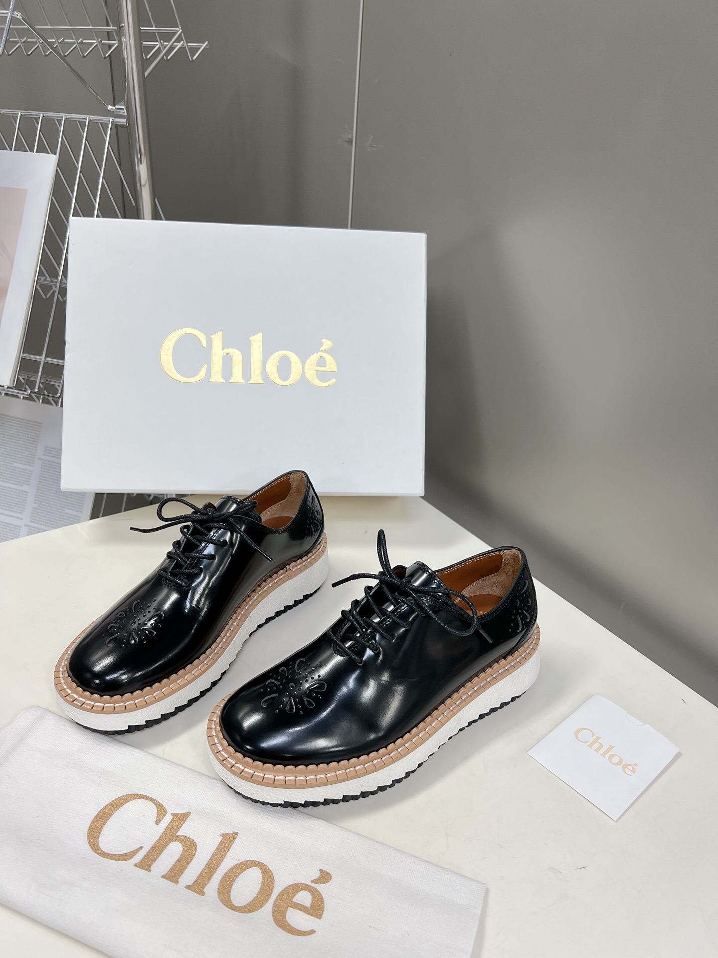 Chloe Chloe’s Autumn/Winter Show: Comfortable Soul-Skinned Shoes in Dark Winds - 图片 2