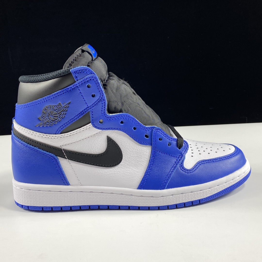 福利特价AirJordan1OGAJ1藤原浩小闪电黑白蓝555088-403尺码4444.545